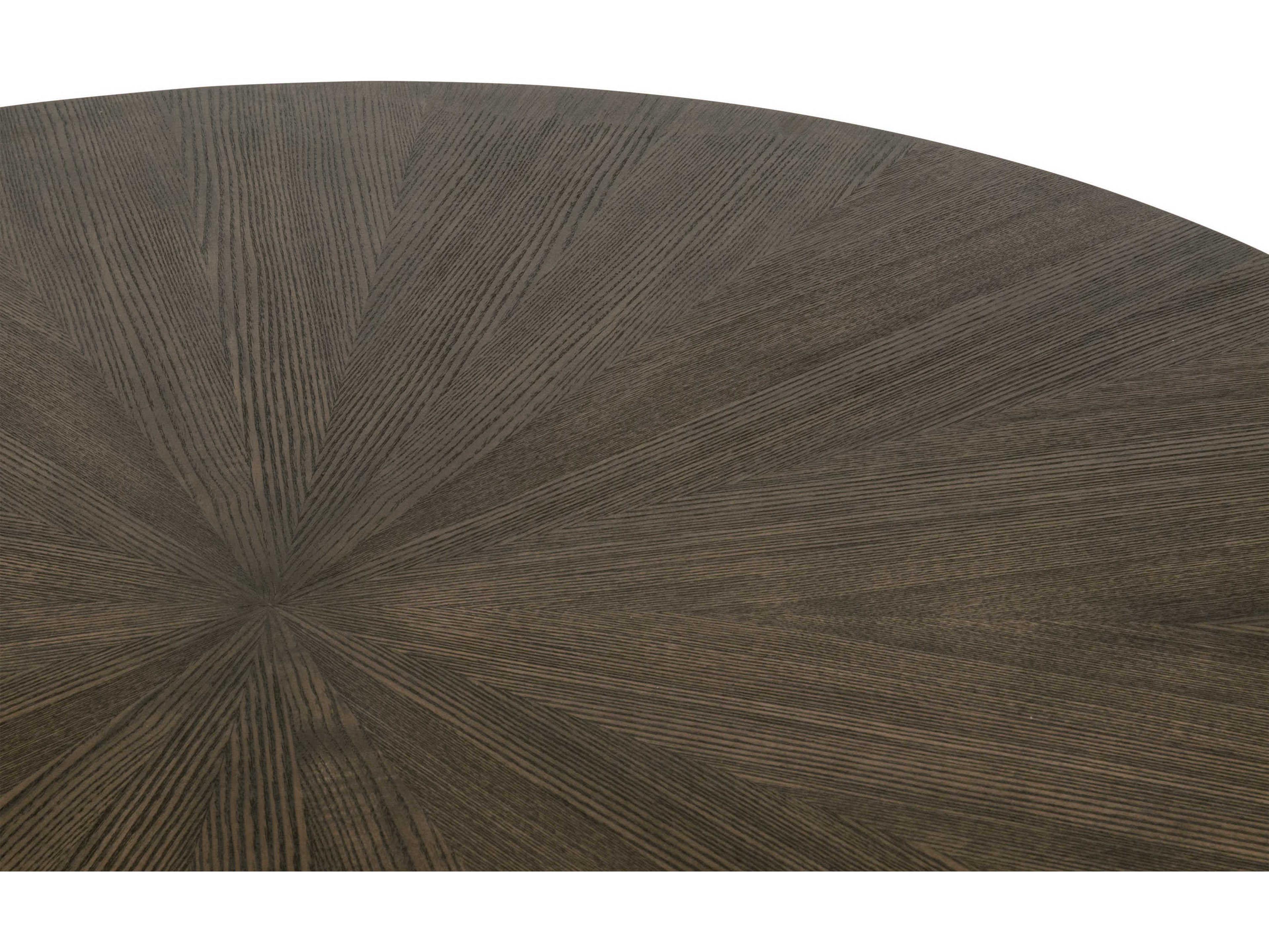 Essentials for Living Traditions Coulter Round Wood Burnished Brown Dining Table