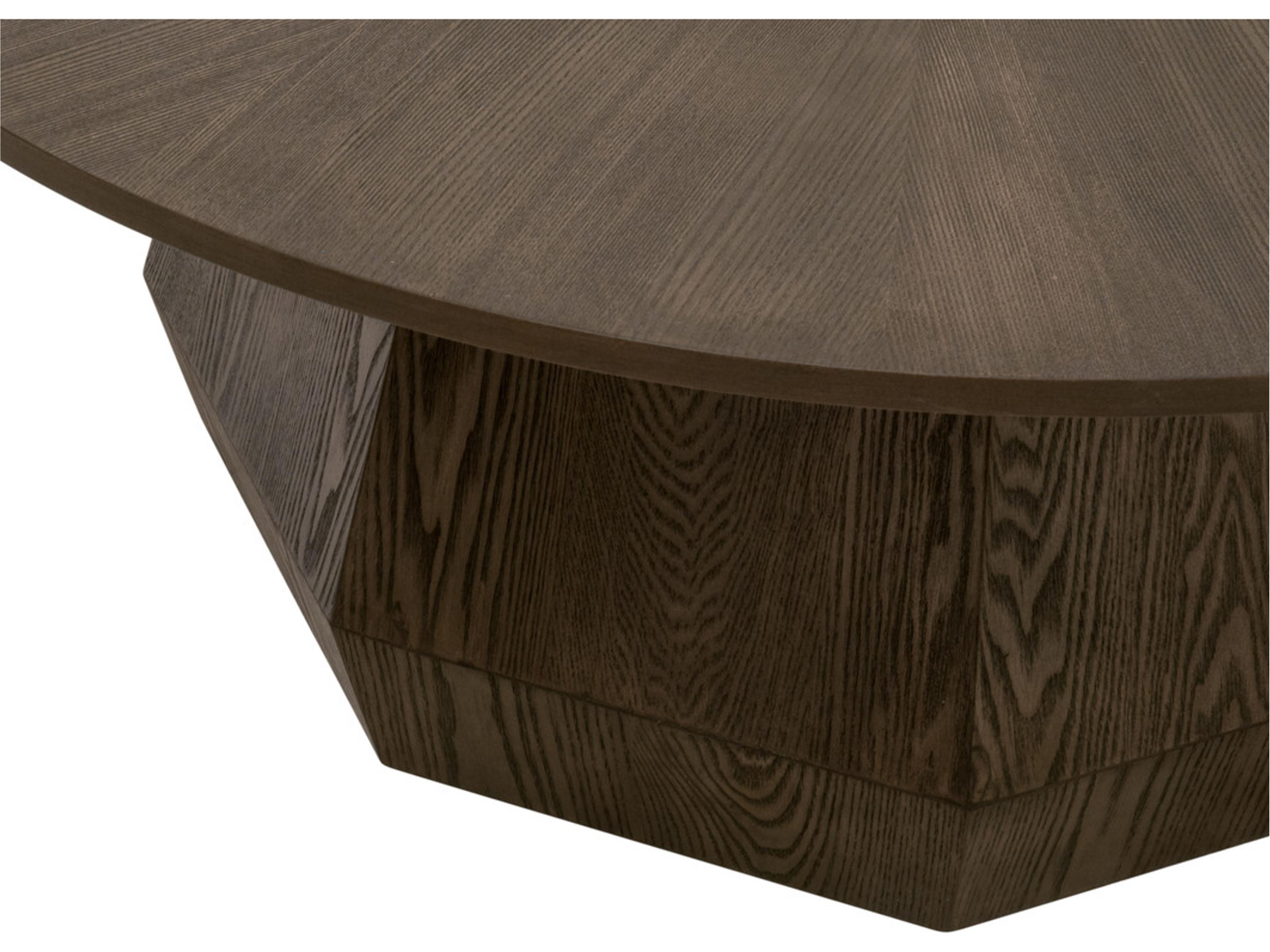 Luxecor Respite Round Wood Coffee Table