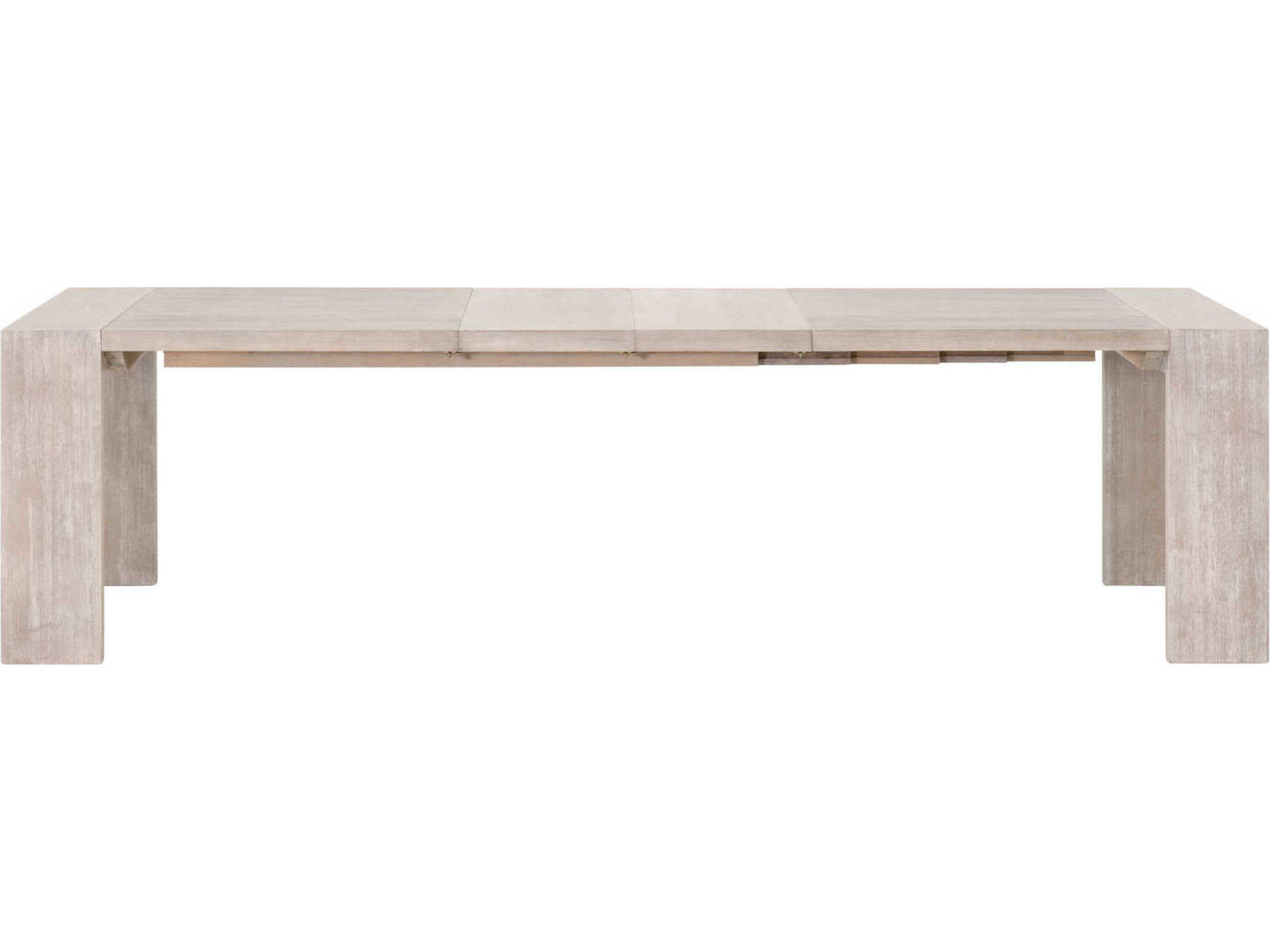 Essentials for Living Traditions Tropea Extendable Rectangular Wood Natural Gray Acacia Dining Table