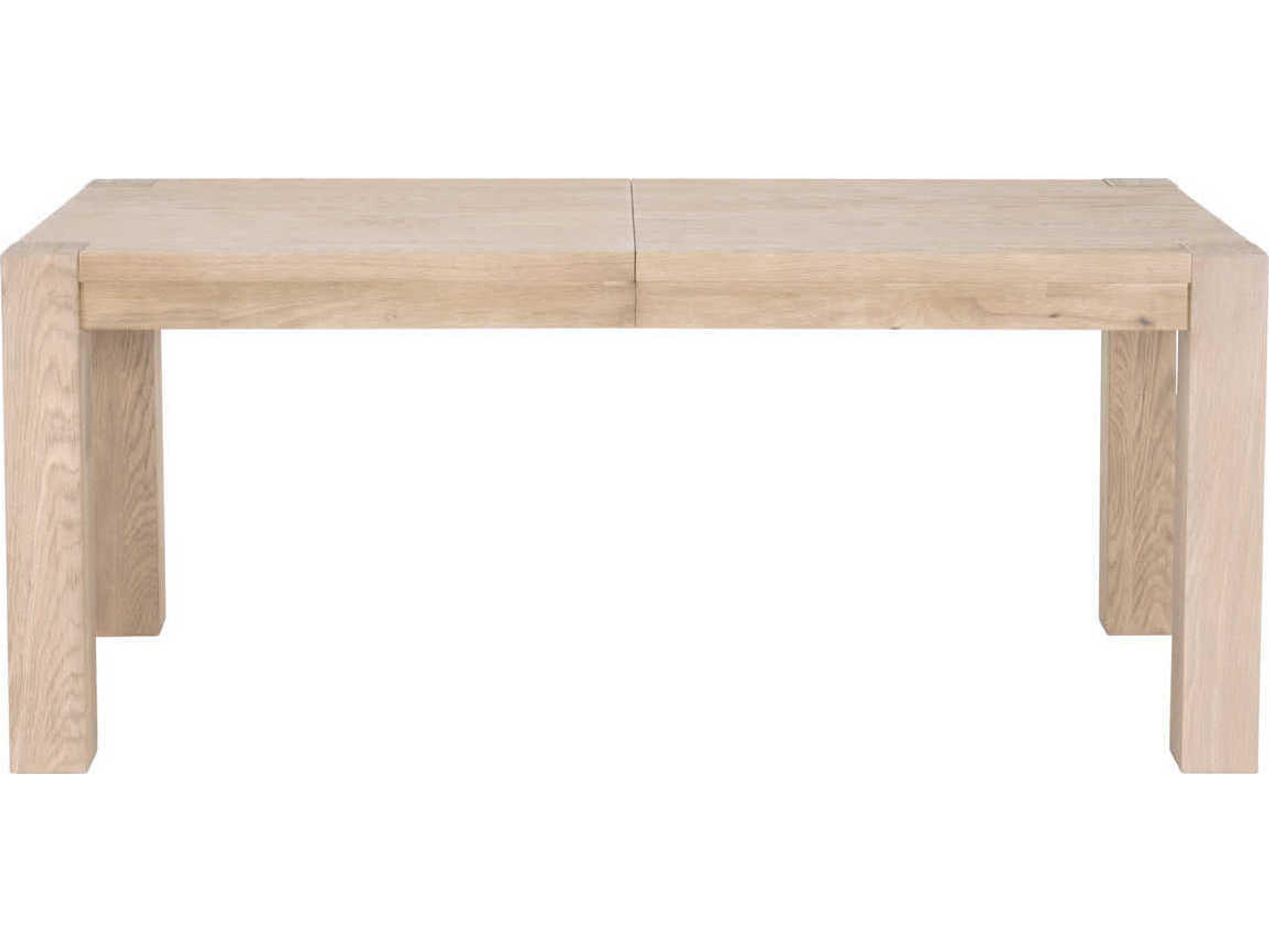 Essentials for Living Traditions Extendable Rectangular Wood Light Honey Oak Dining Table