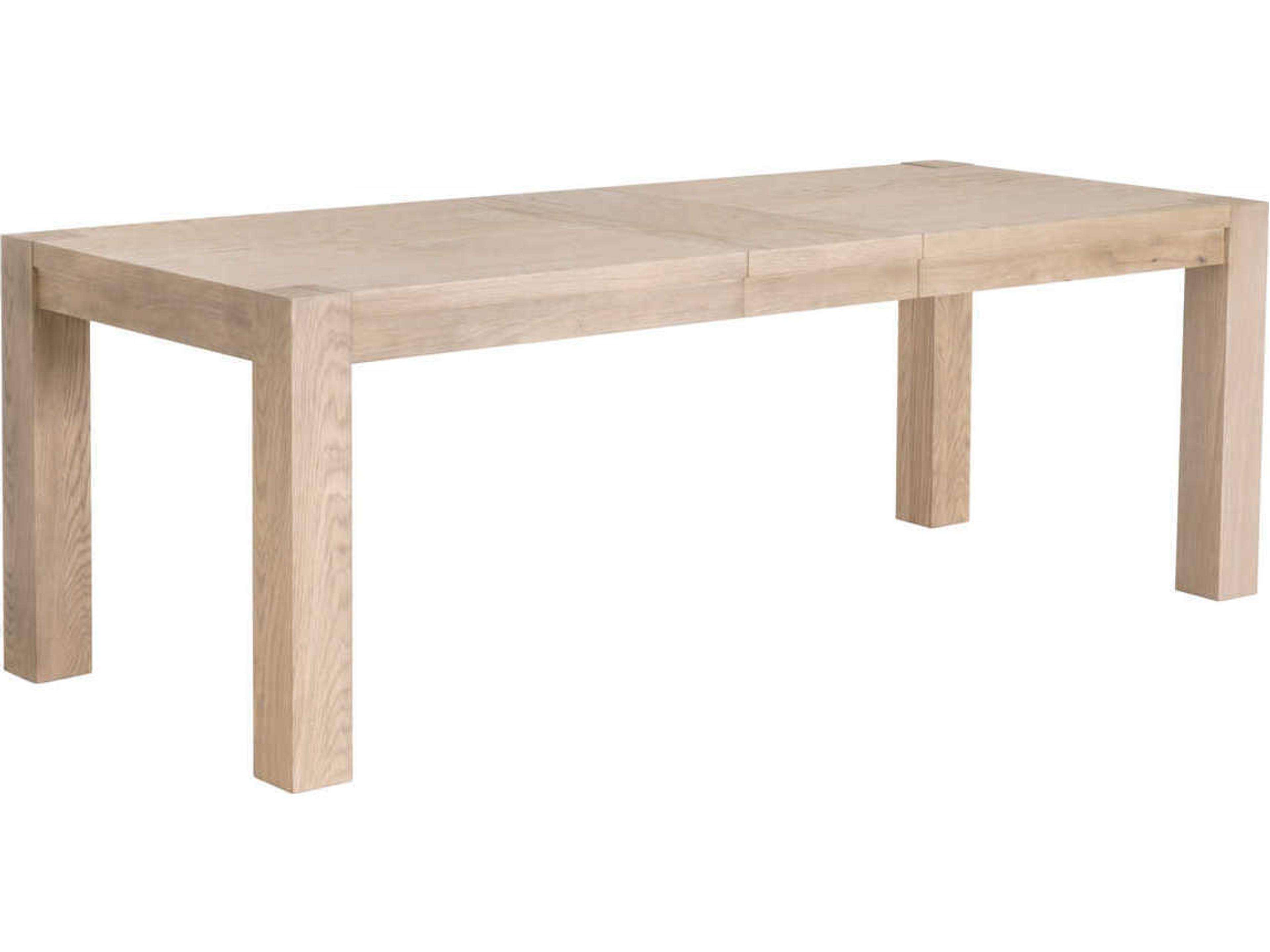 Essentials for Living Traditions Extendable Rectangular Wood Light Honey Oak Dining Table