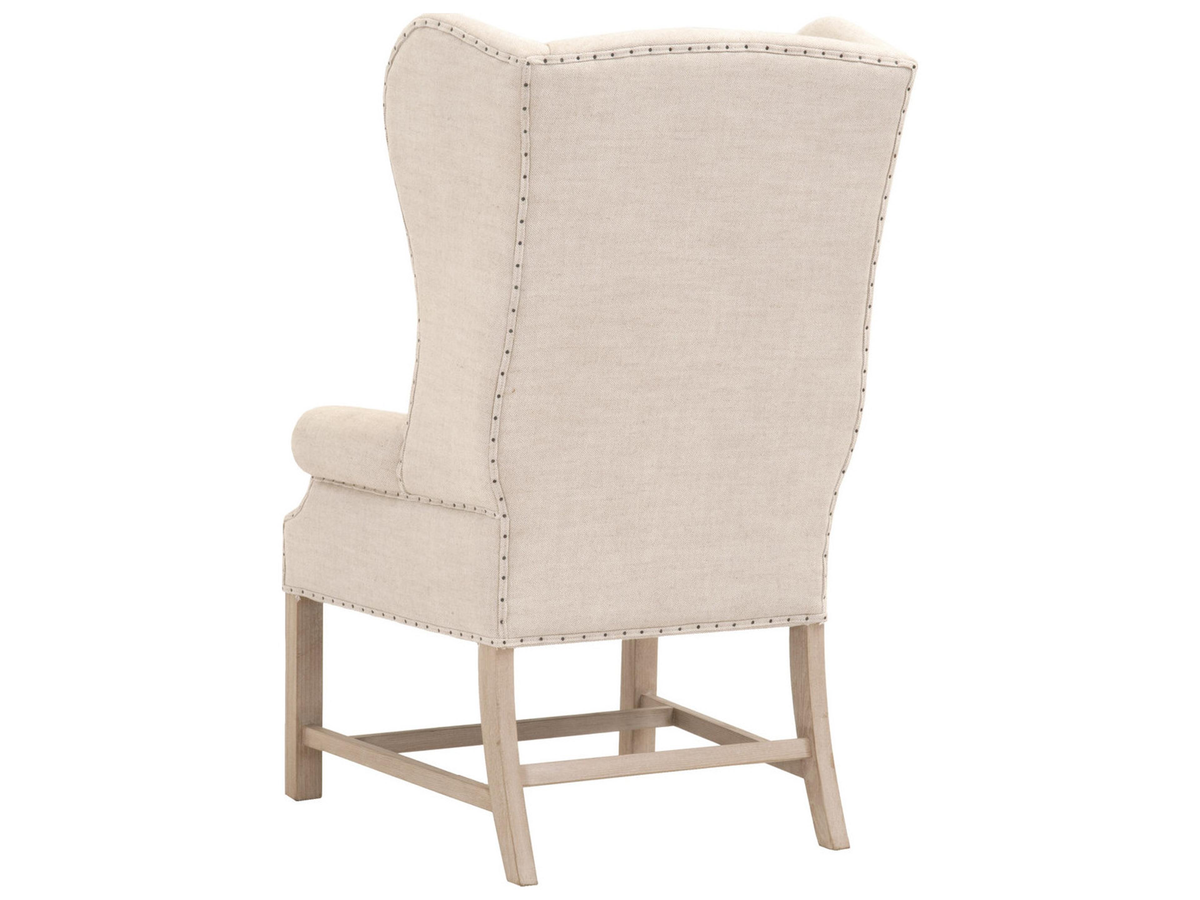 Luxecor Respite Beige Fabric Accent Chair
