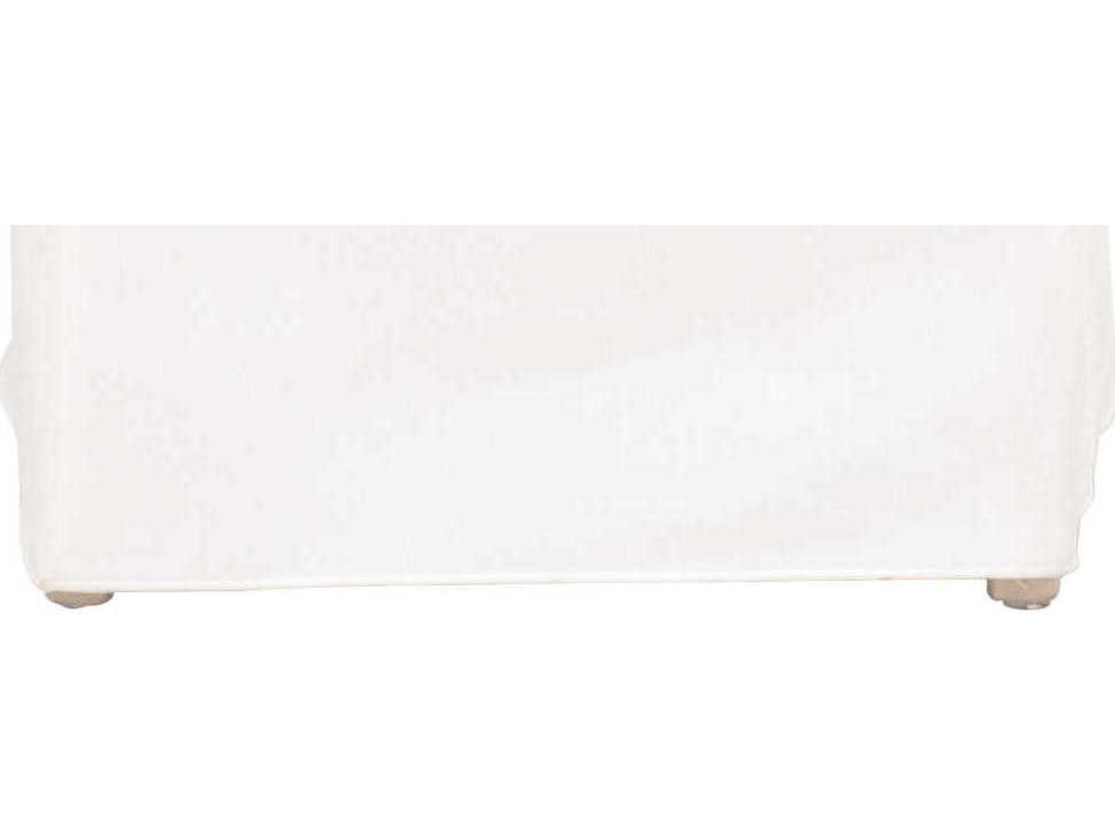 Luxecor Respite Ash Wood White Upholstered Side Dining Chair