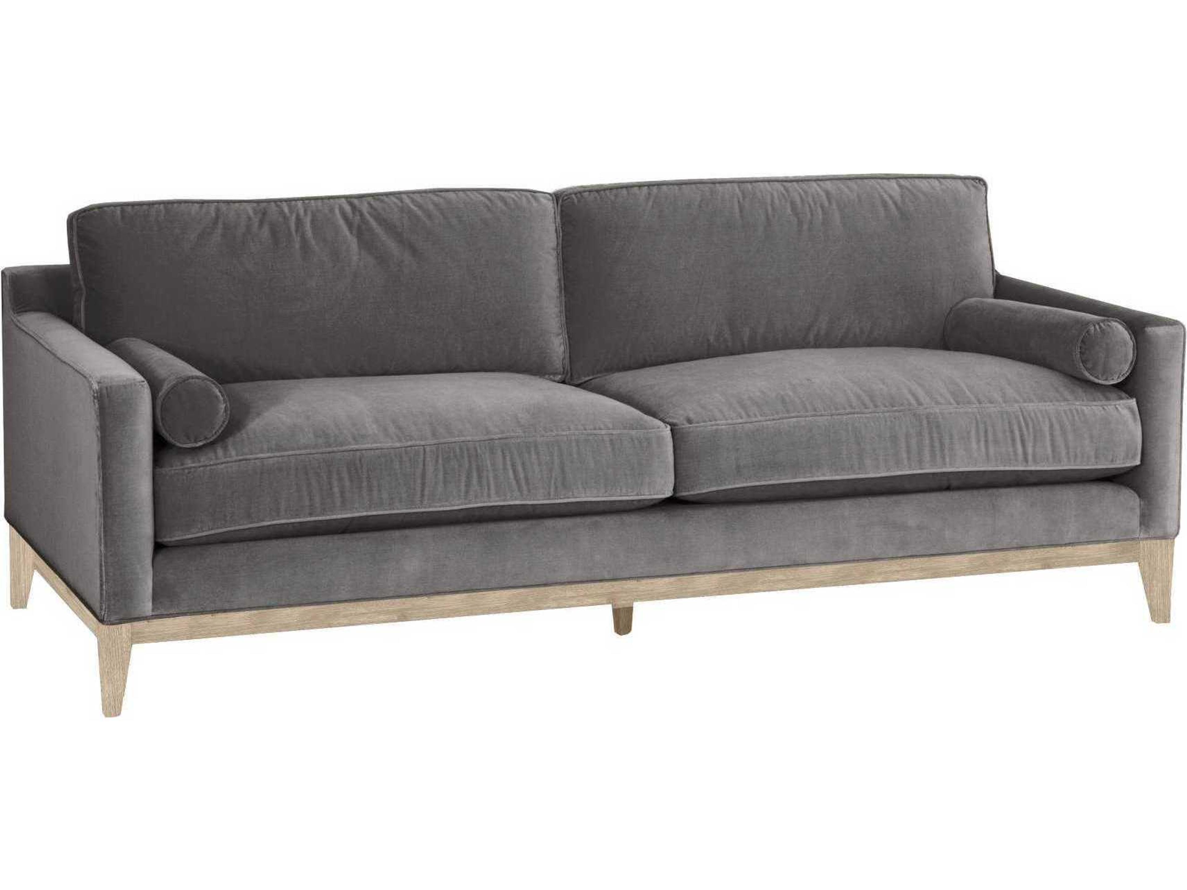 Luxecor Respite Gray Upholstered Sofa