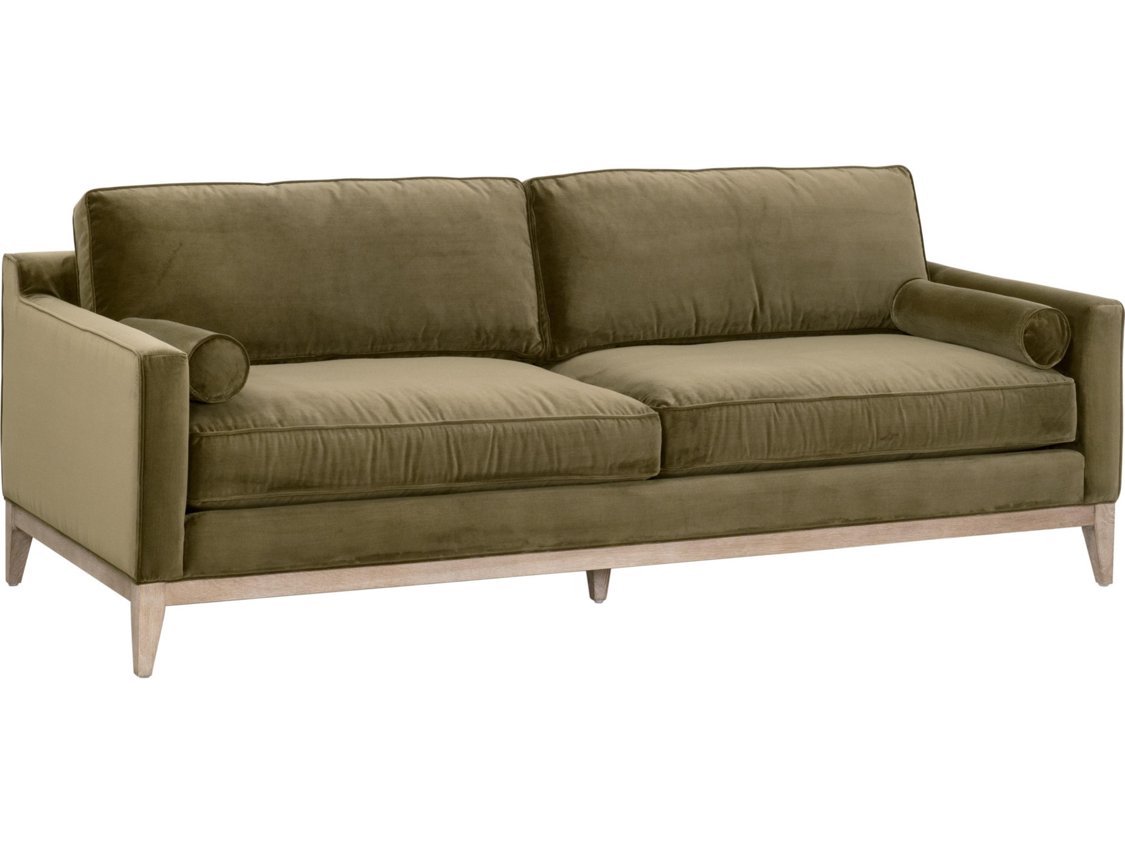 Stitch & Hand - Upholstery Green Upholstered Sofa