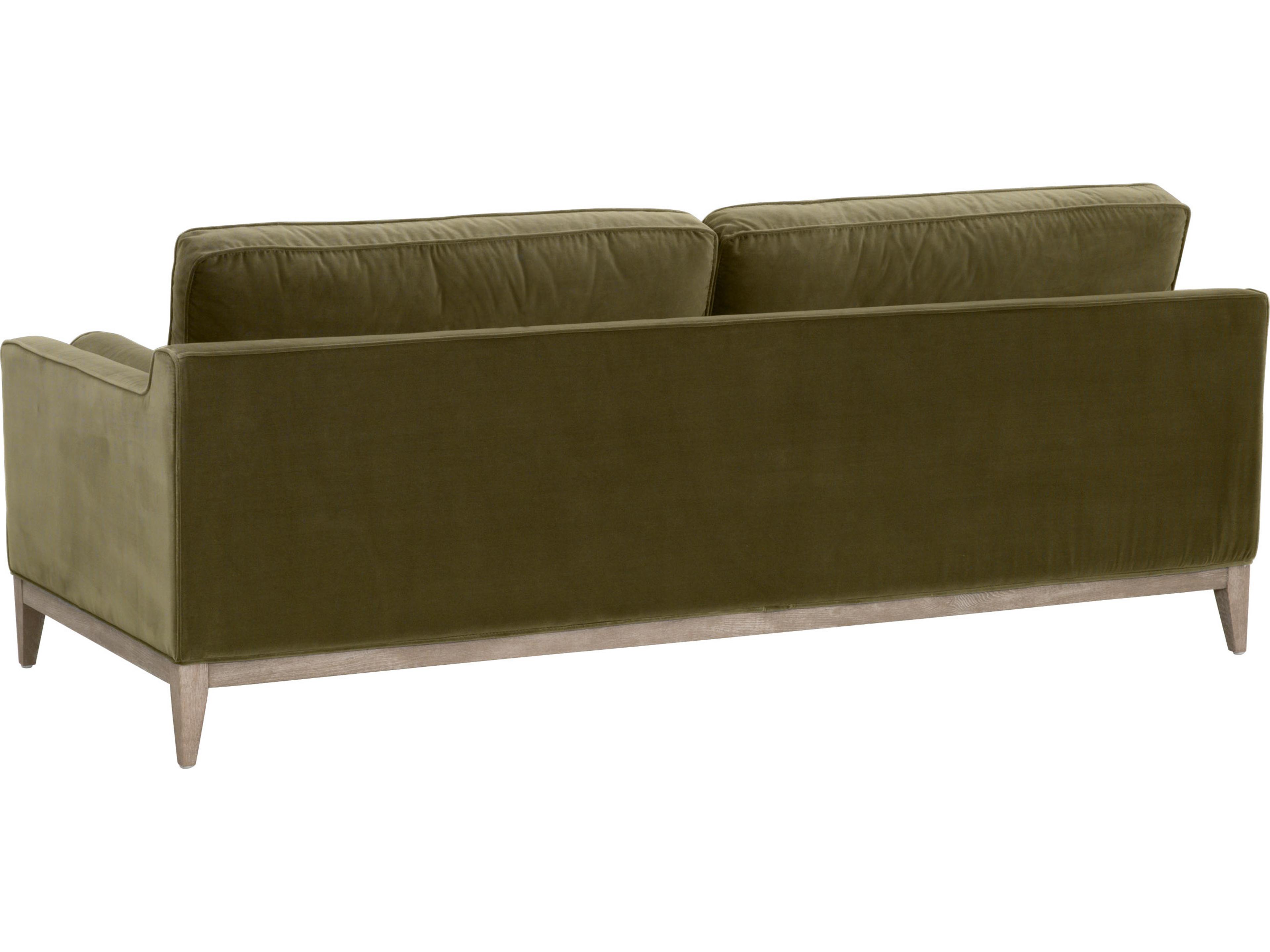 Luxecor Respite Green Upholstered Sofa