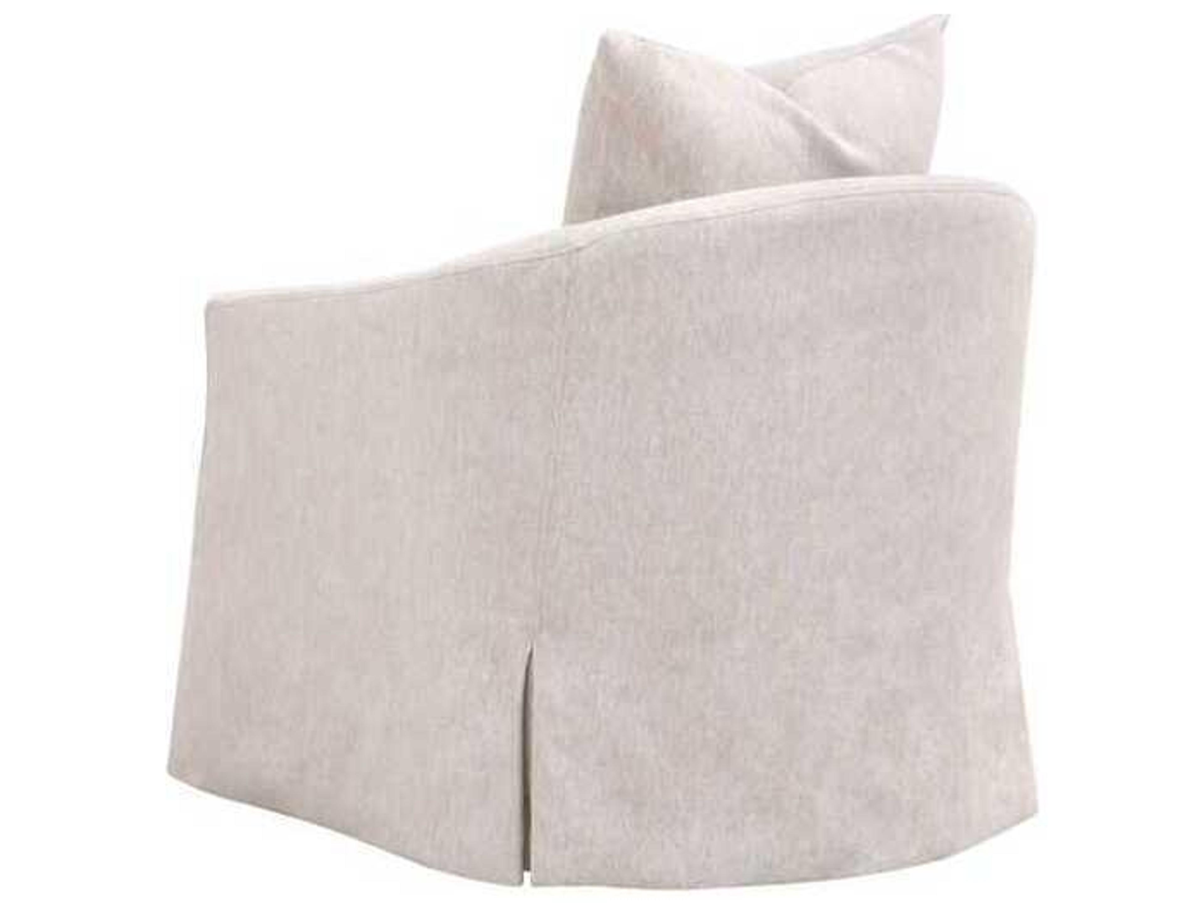 Luxecor Respite Swivel Beige Club Chair