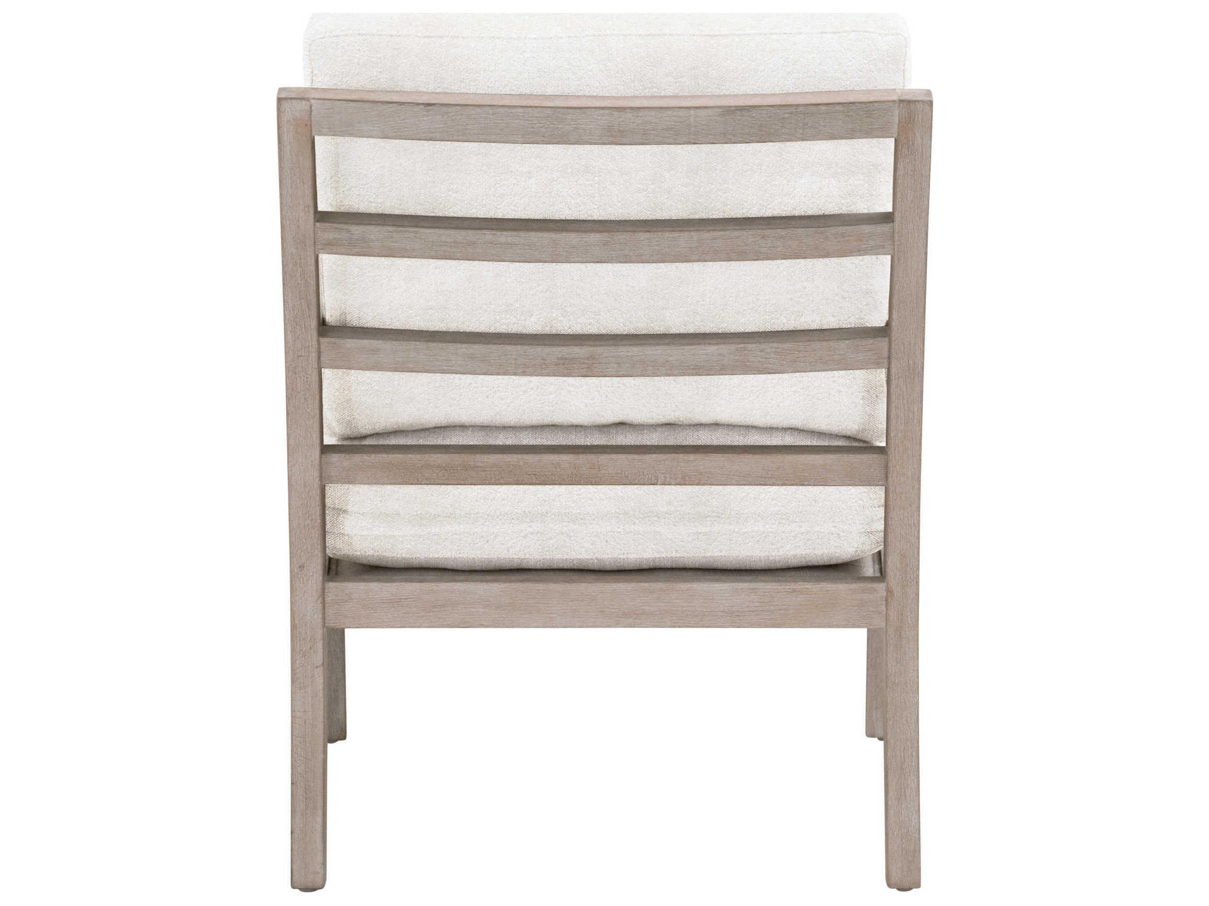 Essentials for Living Stitch & Hand Stratton White Fabric Accent Chair