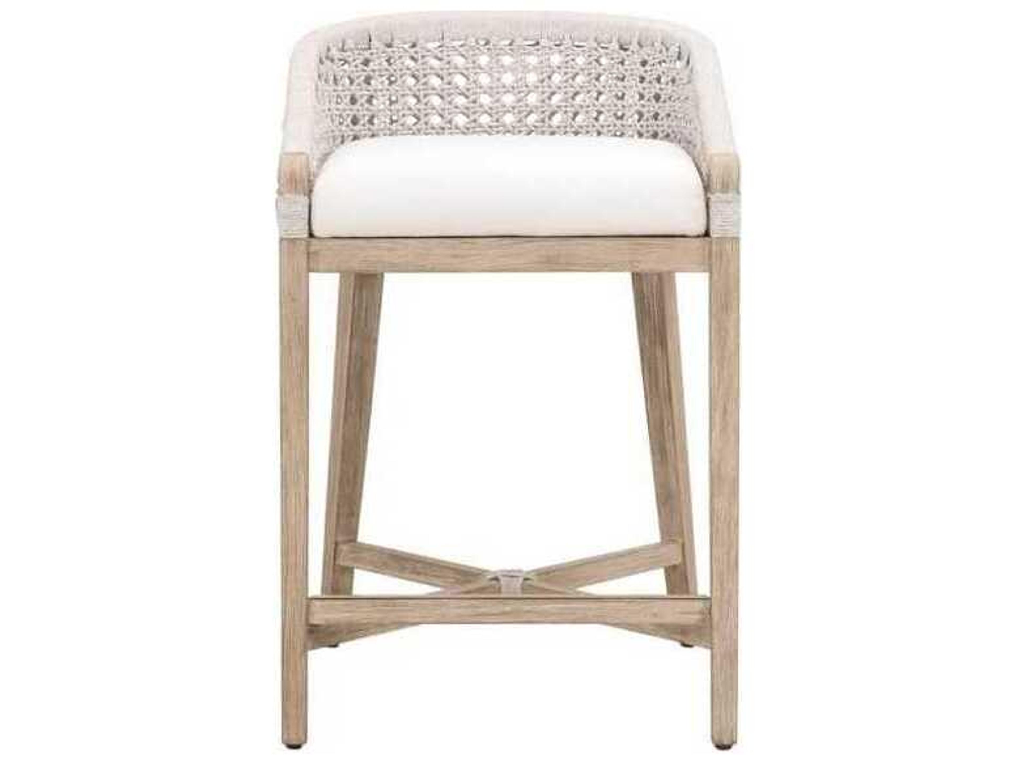 Luxecor Respite Mahogany Wood Counter Stool