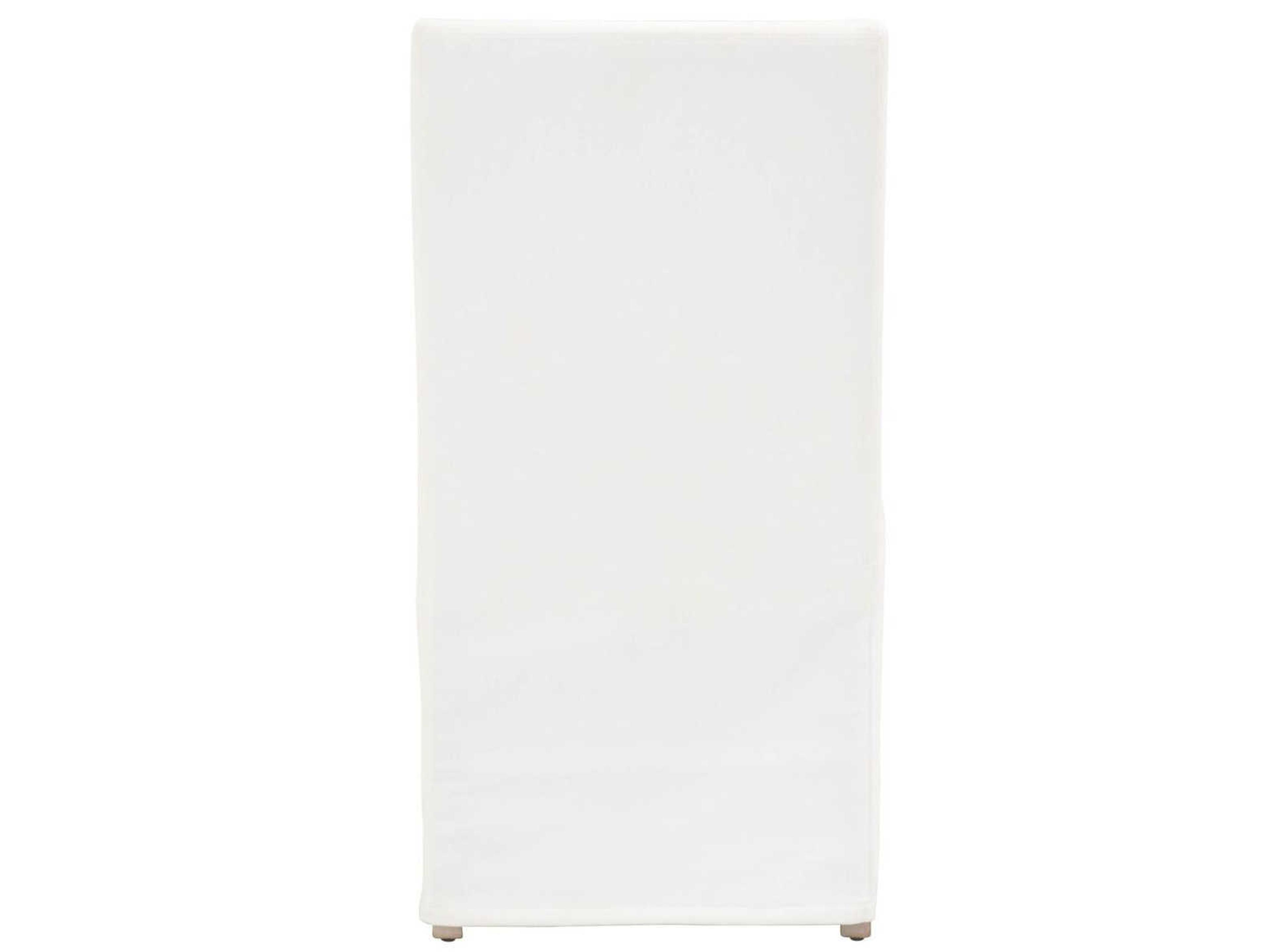 Essentials for Living Stitch & Hand Levi Birch Wood White Upholstered Side Dining Chair Set of 2