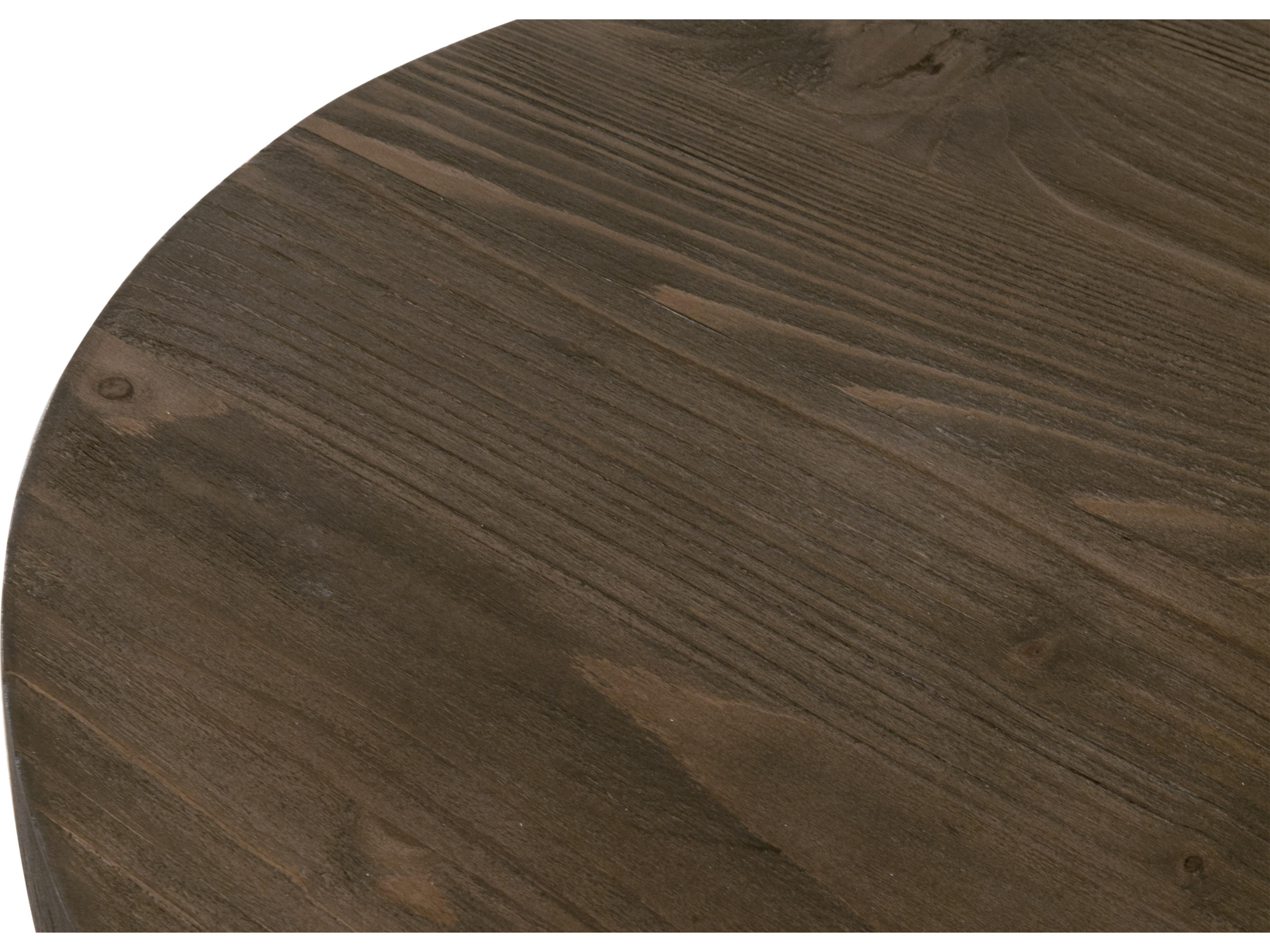 Luxecor Respite Round Wood End Table