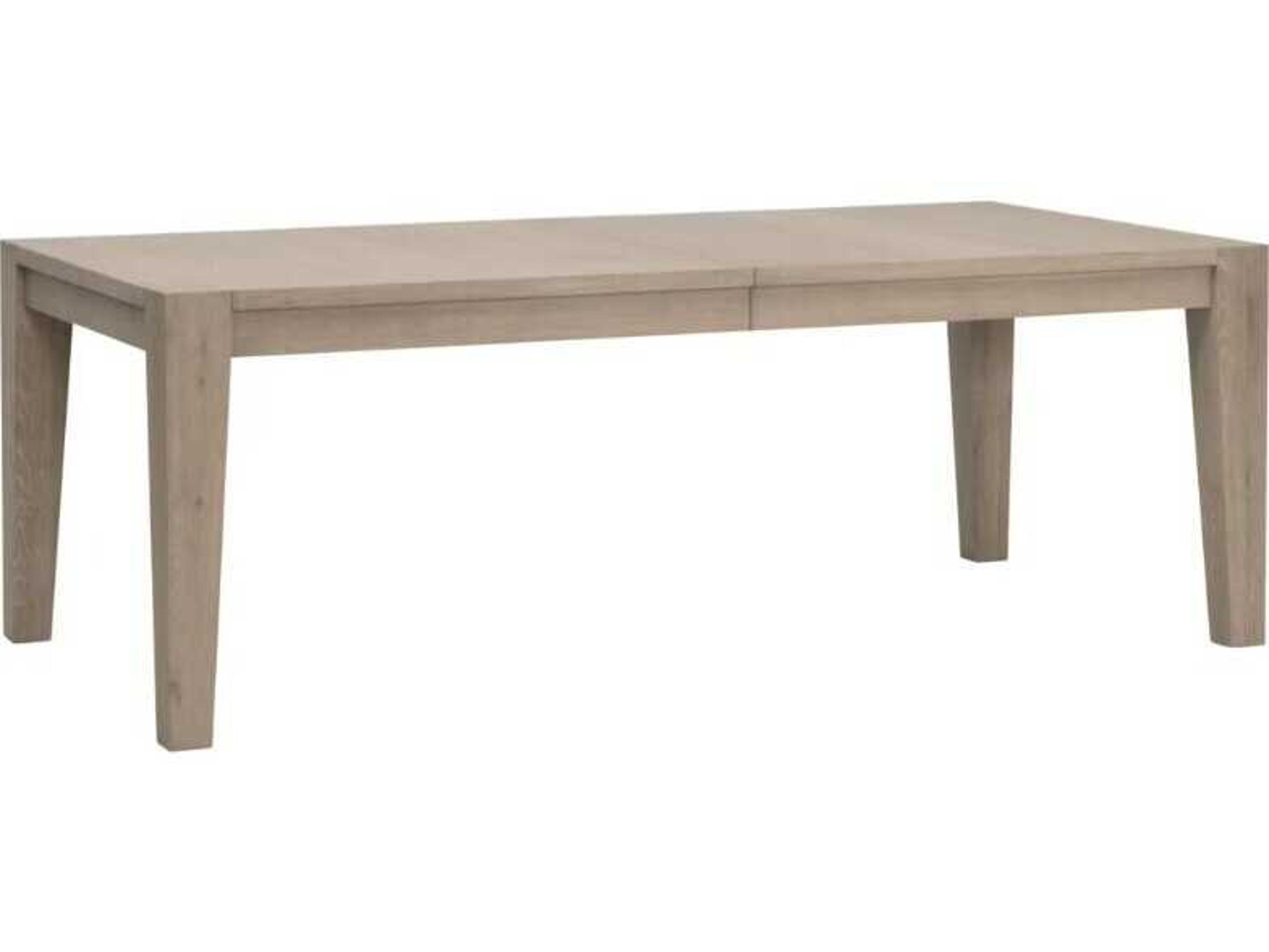 Bella Antique Rectangular Wood Dining Table