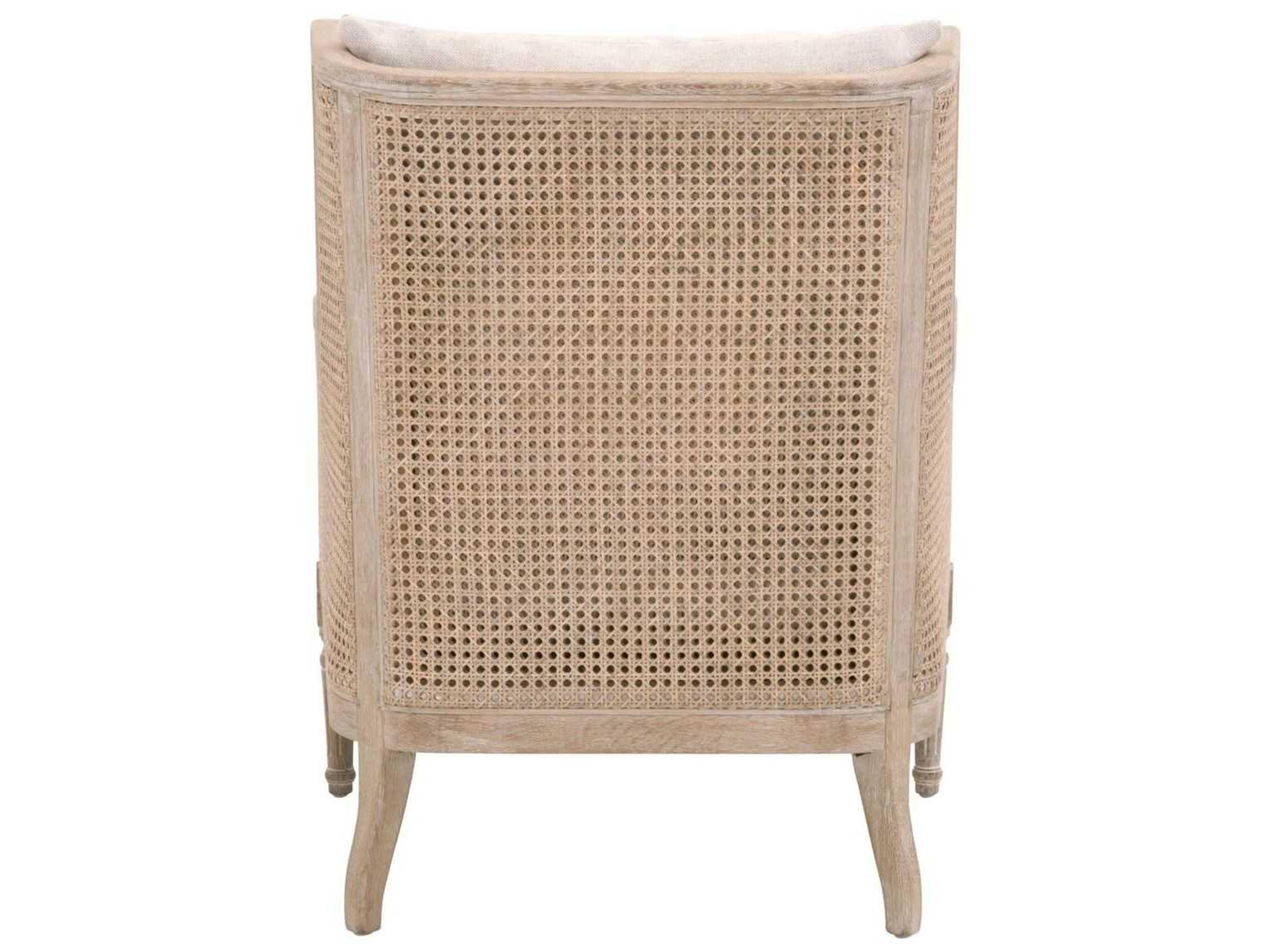 Luxecor Respite Beige Fabric Accent Chair