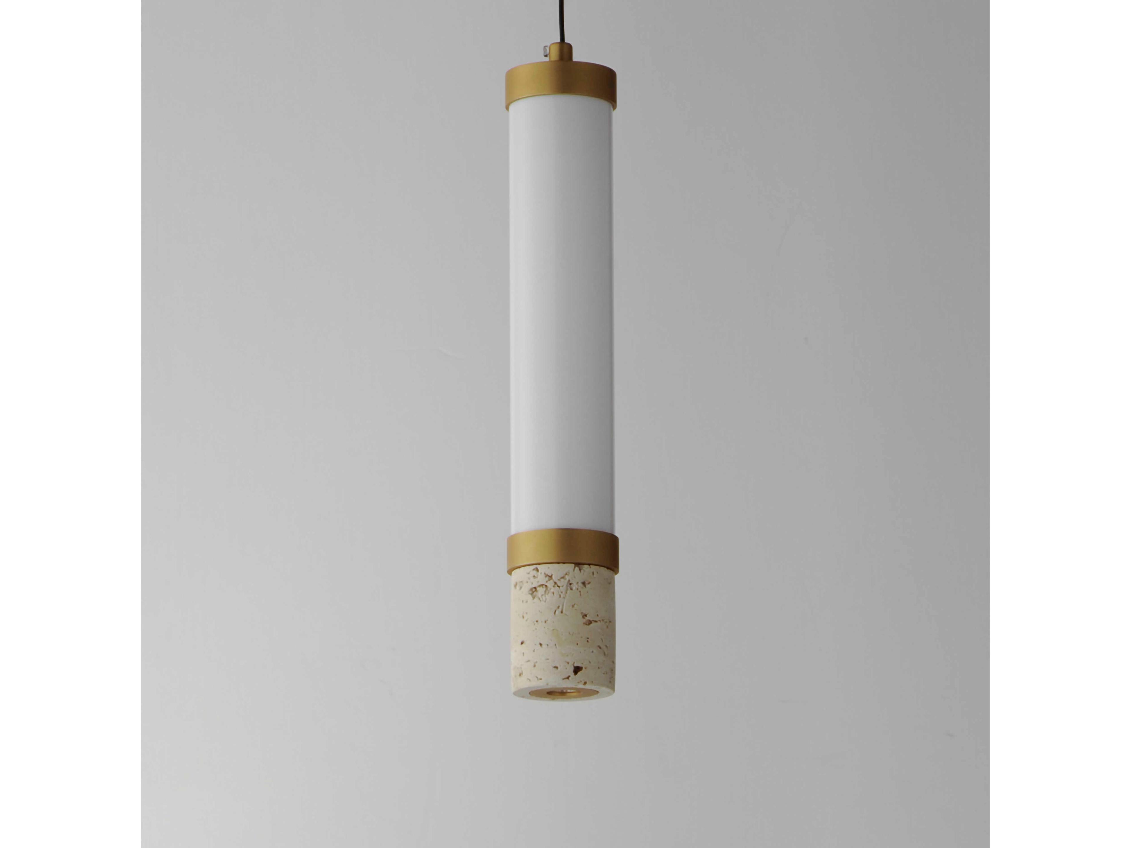 ET2 2-Light Gold Cylinder Mini Pendant
