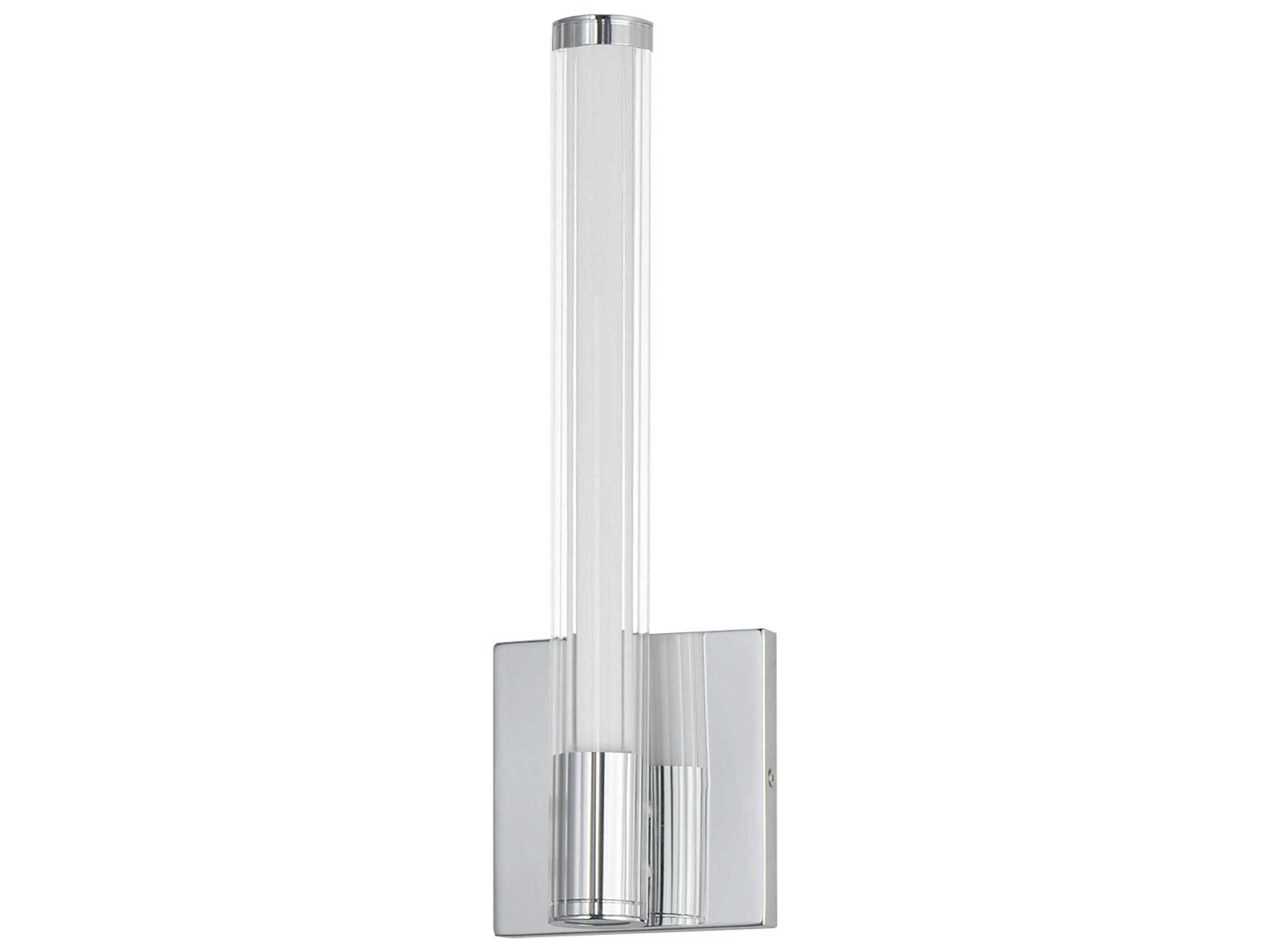 Cortex 1-Light Polished Chrome Wall Sconce