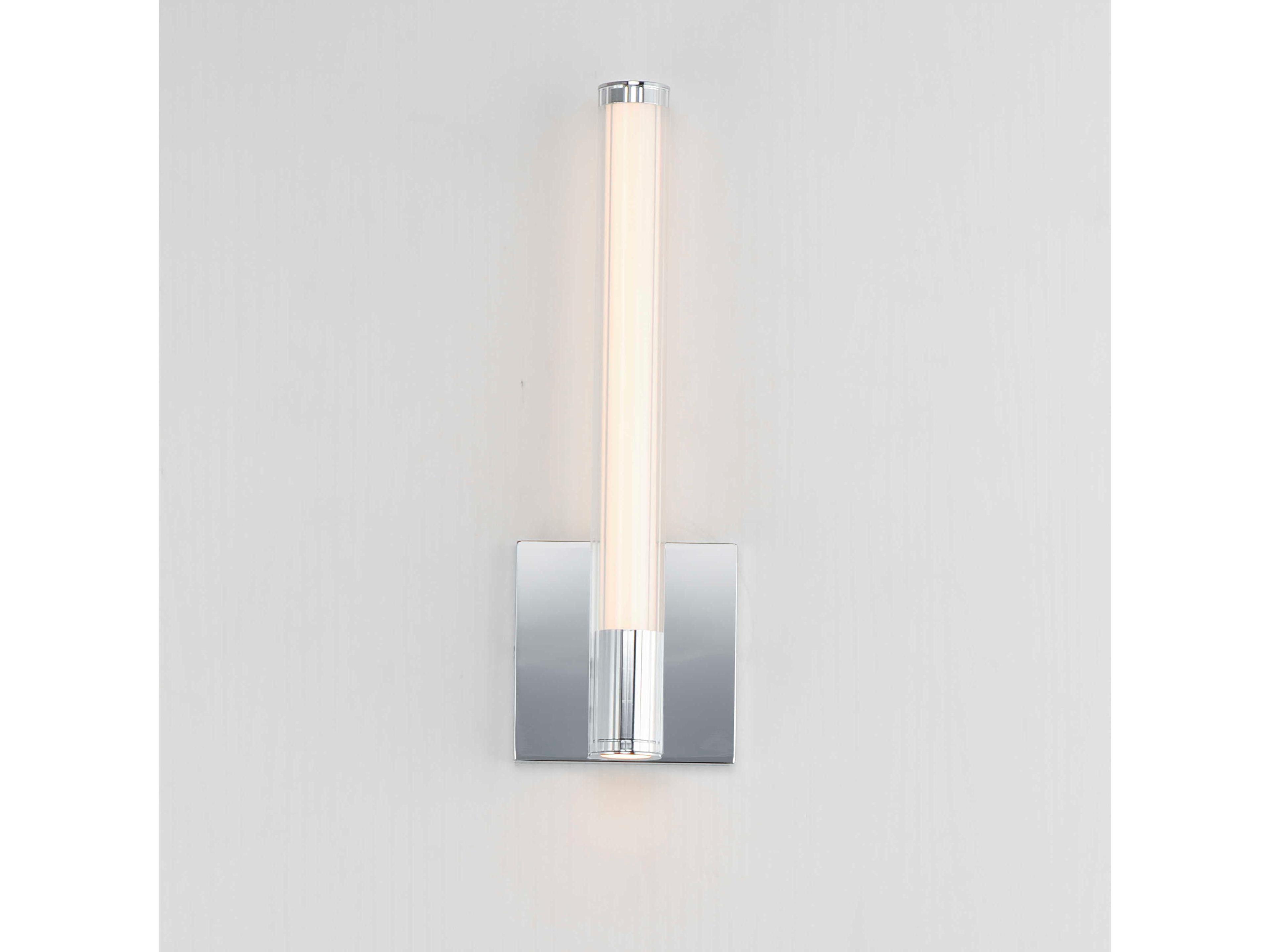 ET2 Cortex 1-Light Polished Chrome Wall Sconce