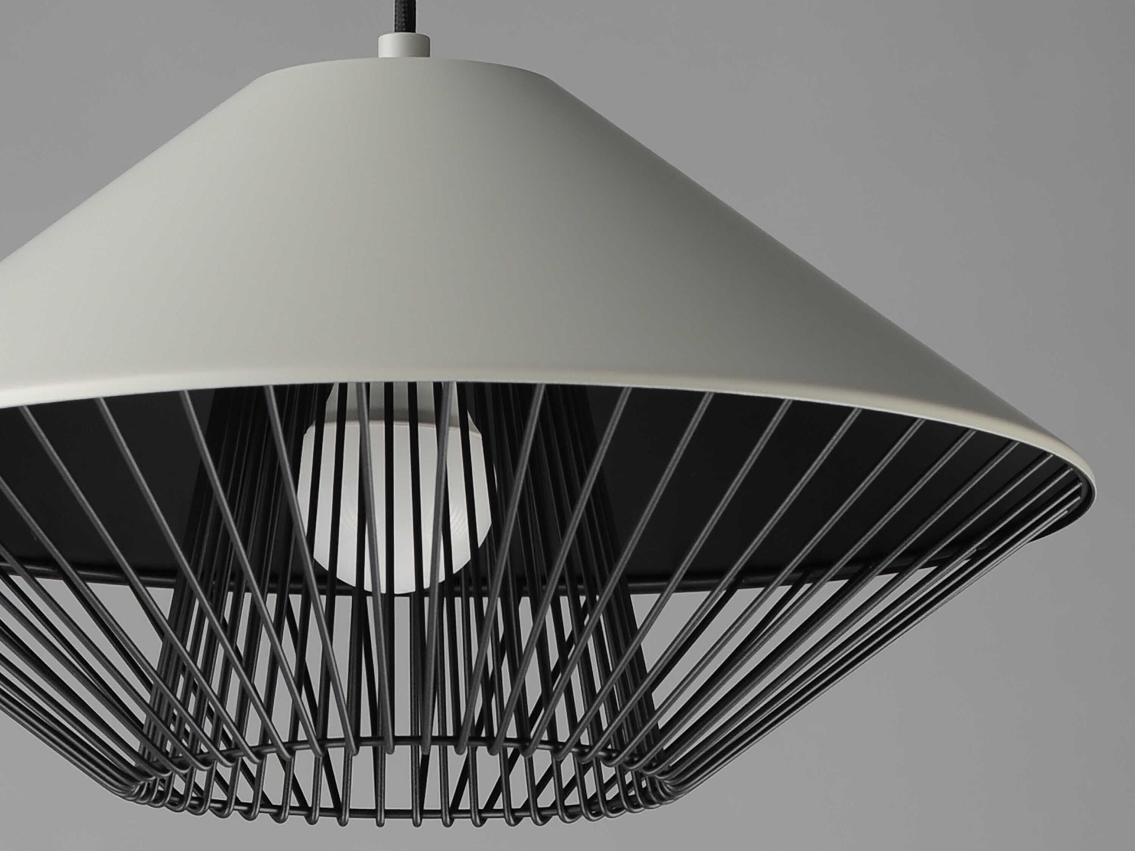 ET2 Phoenix 1-Light Gray Black Pendant