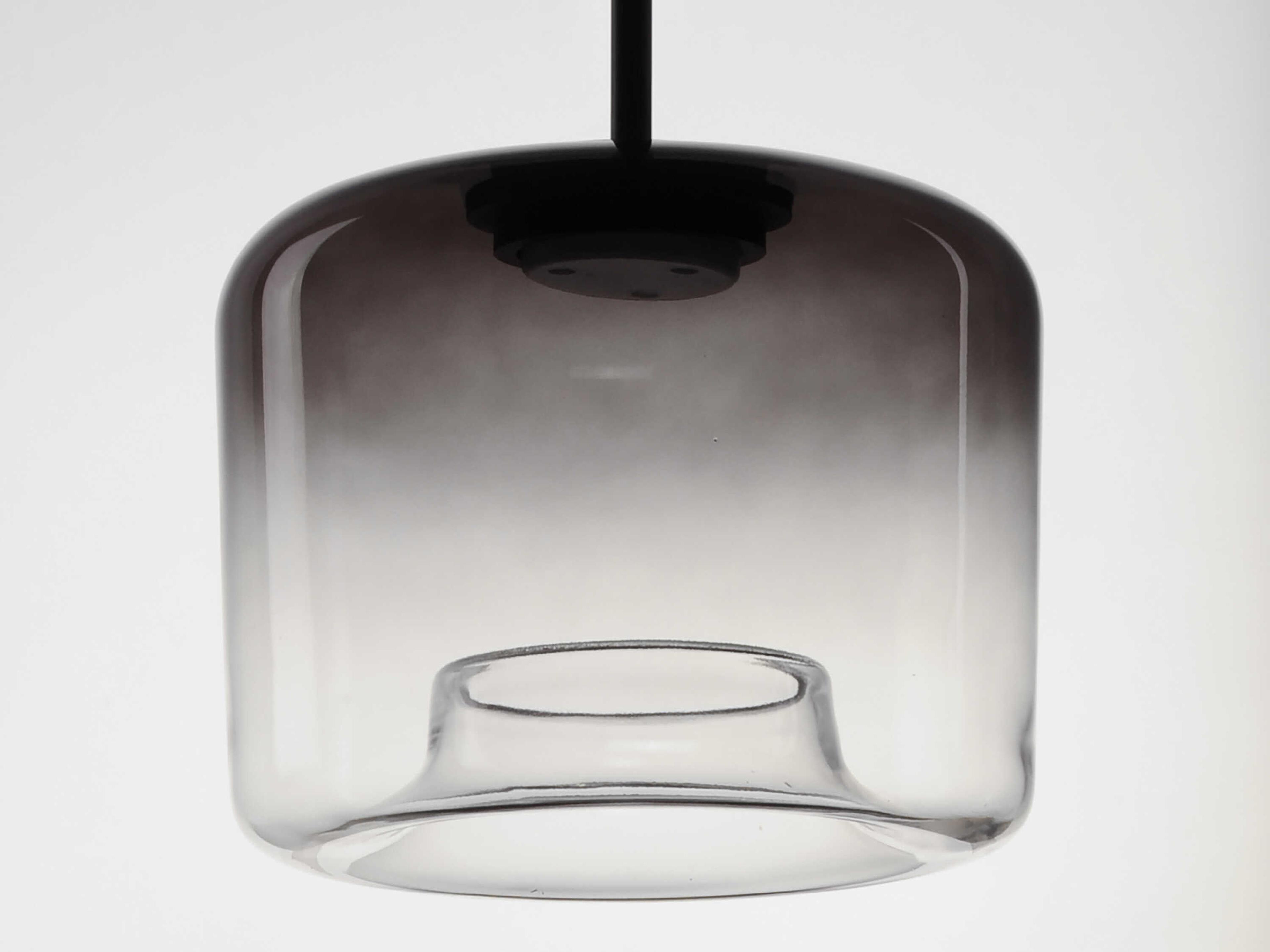 ET2 Bombona 1-Light Black Cylinder Mini Pendant