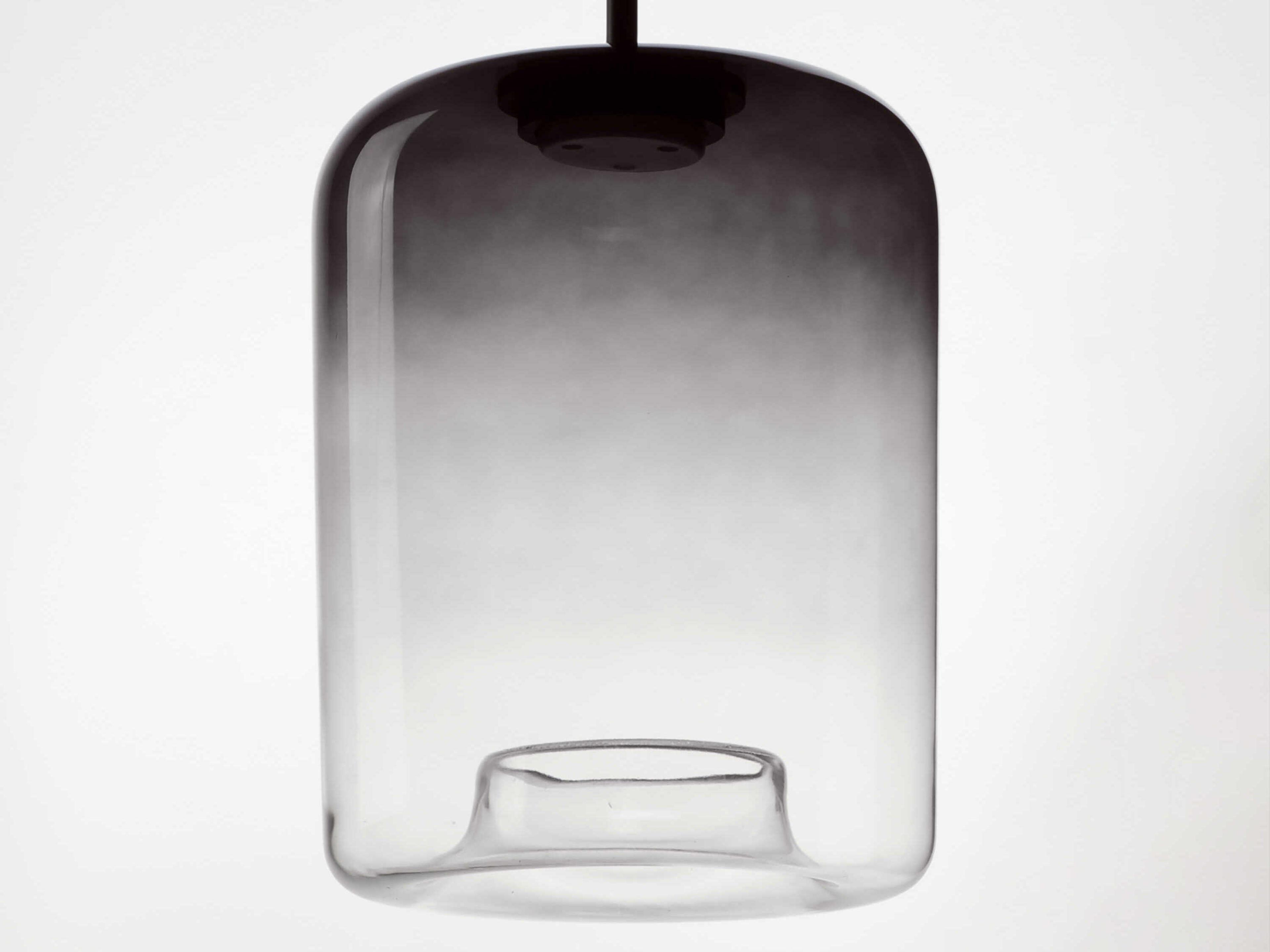 ET2 Bombona 1-Light Black Cylinder Mini Pendant