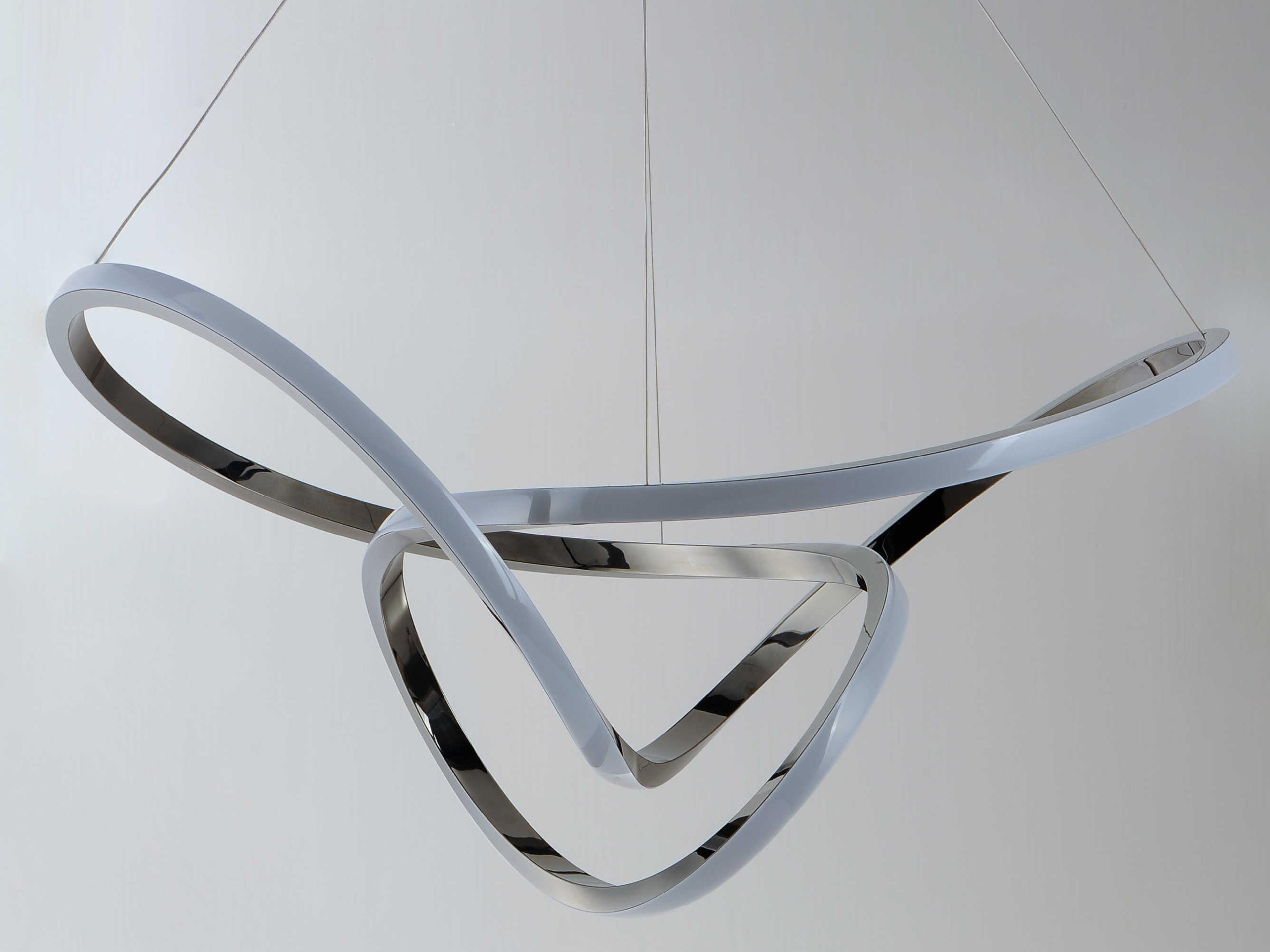 ET2 Perpetual 1-Light Black Chrome LED Pendant