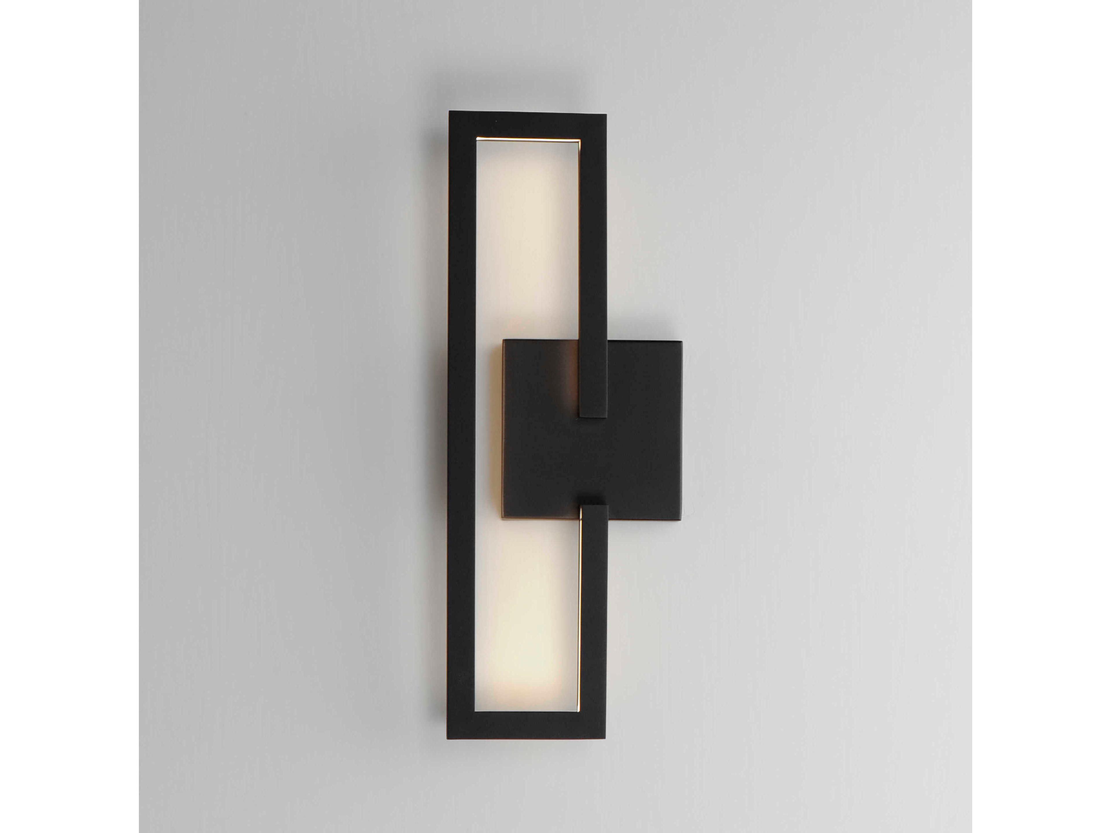 ET2 Penrose 1-Light Black LED Wall Sconce