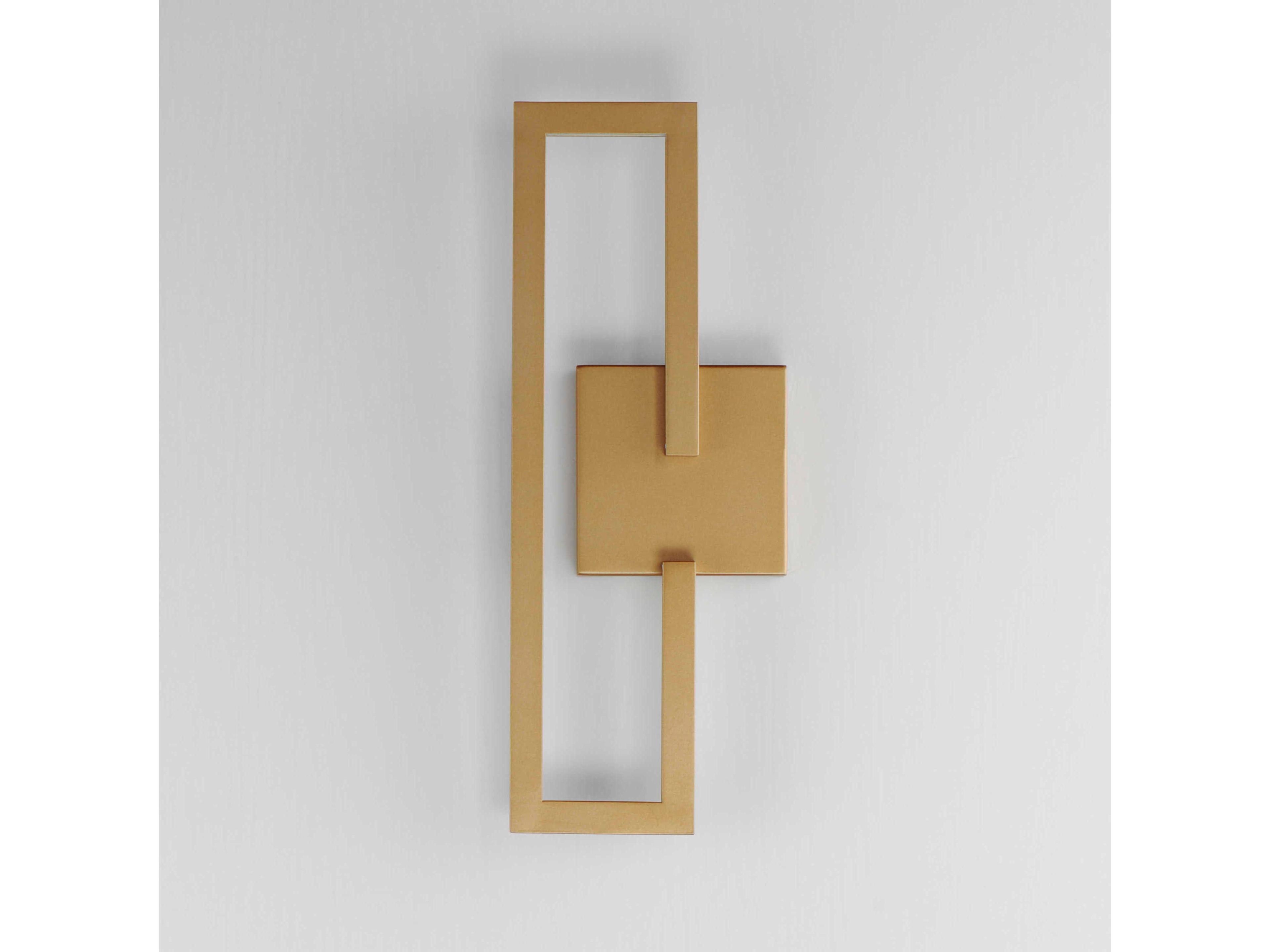 ET2 Penrose 1-Light Gold LED Wall Sconce