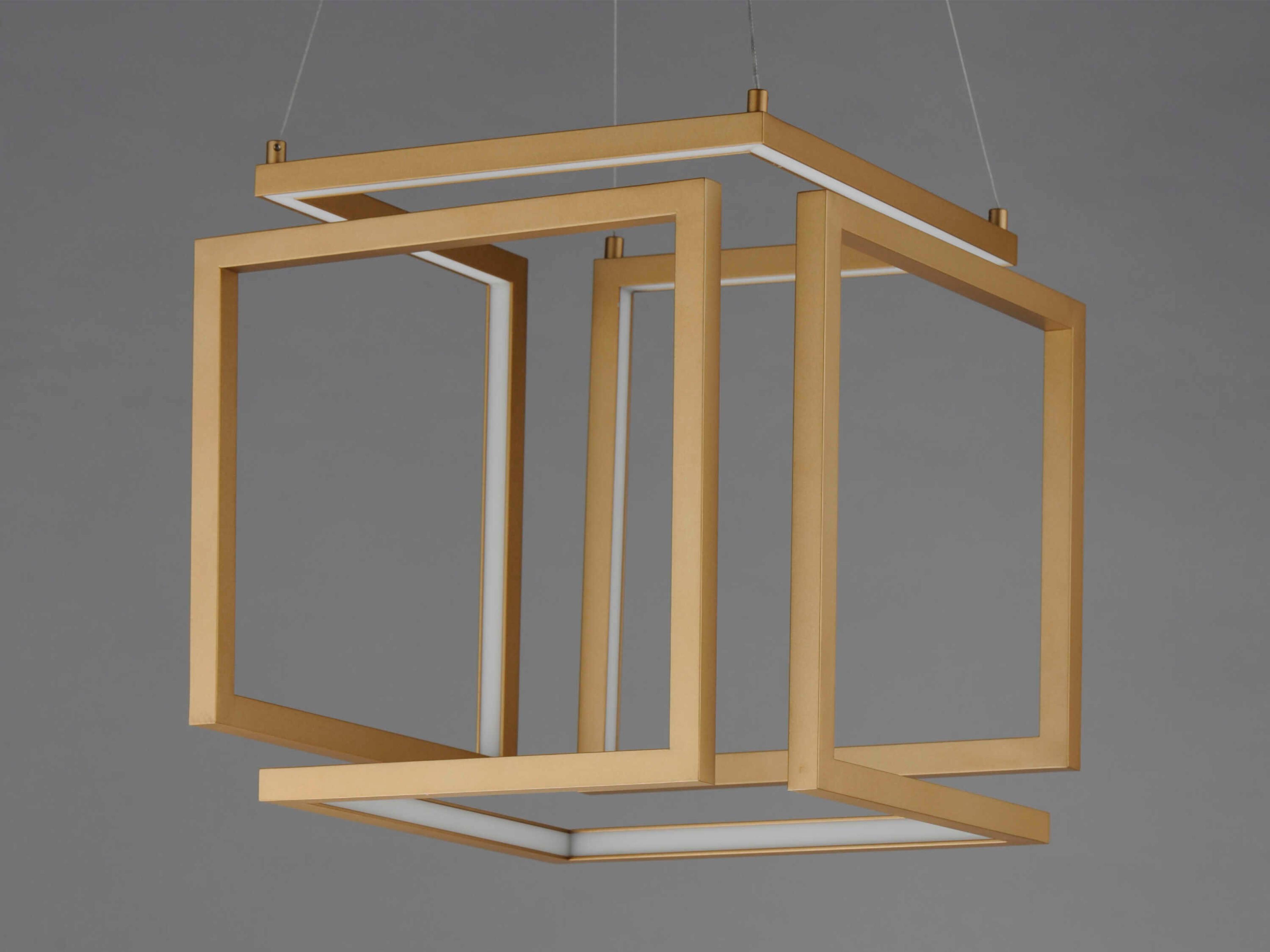 ET2 Penrose 1-Light Gold LED Geometric Pendant