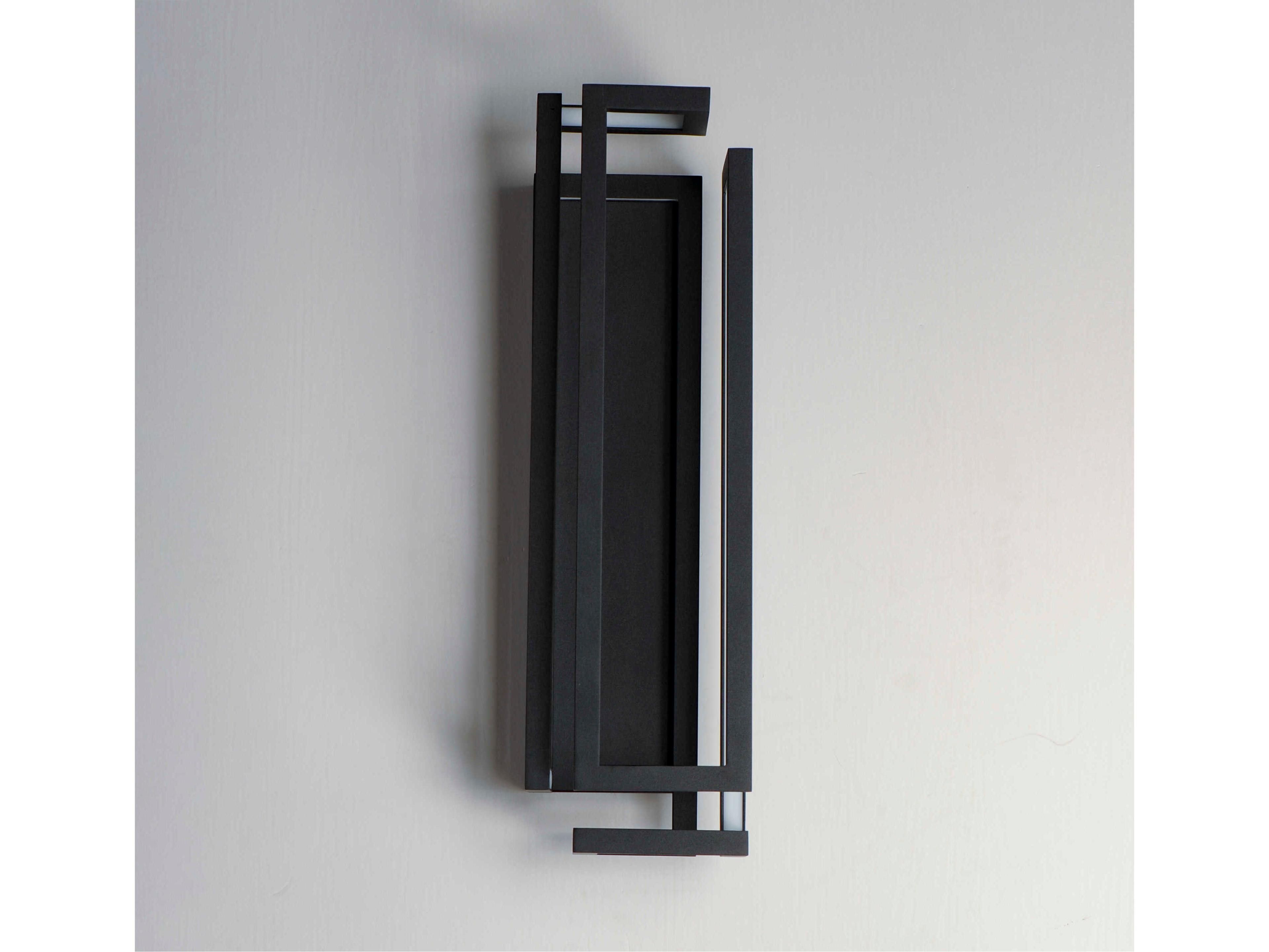 ET2 Penrose 1-Light Black LED Wall Sconce