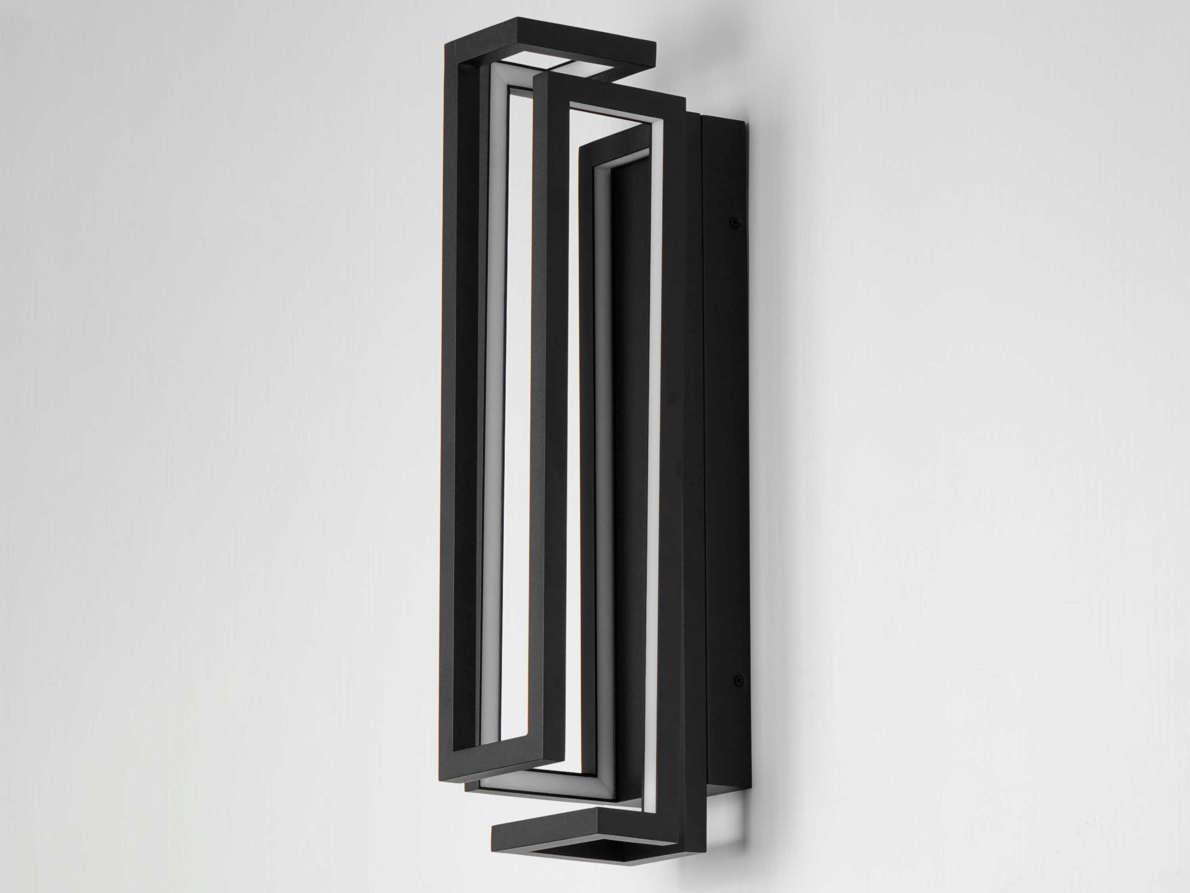 ET2 Penrose 1-Light Black LED Wall Sconce