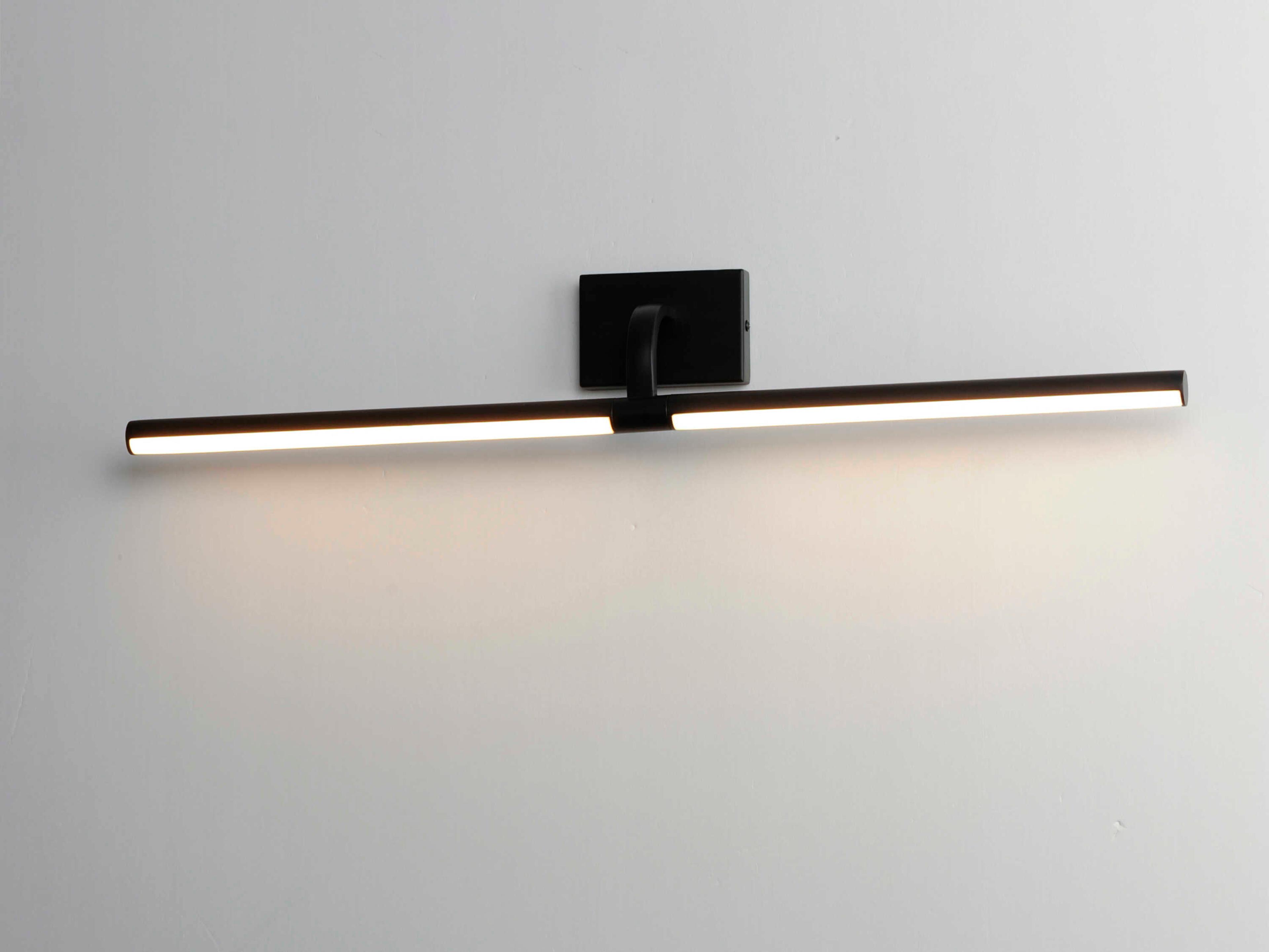 ET2 Mona 1-Light Black LED Picture Light