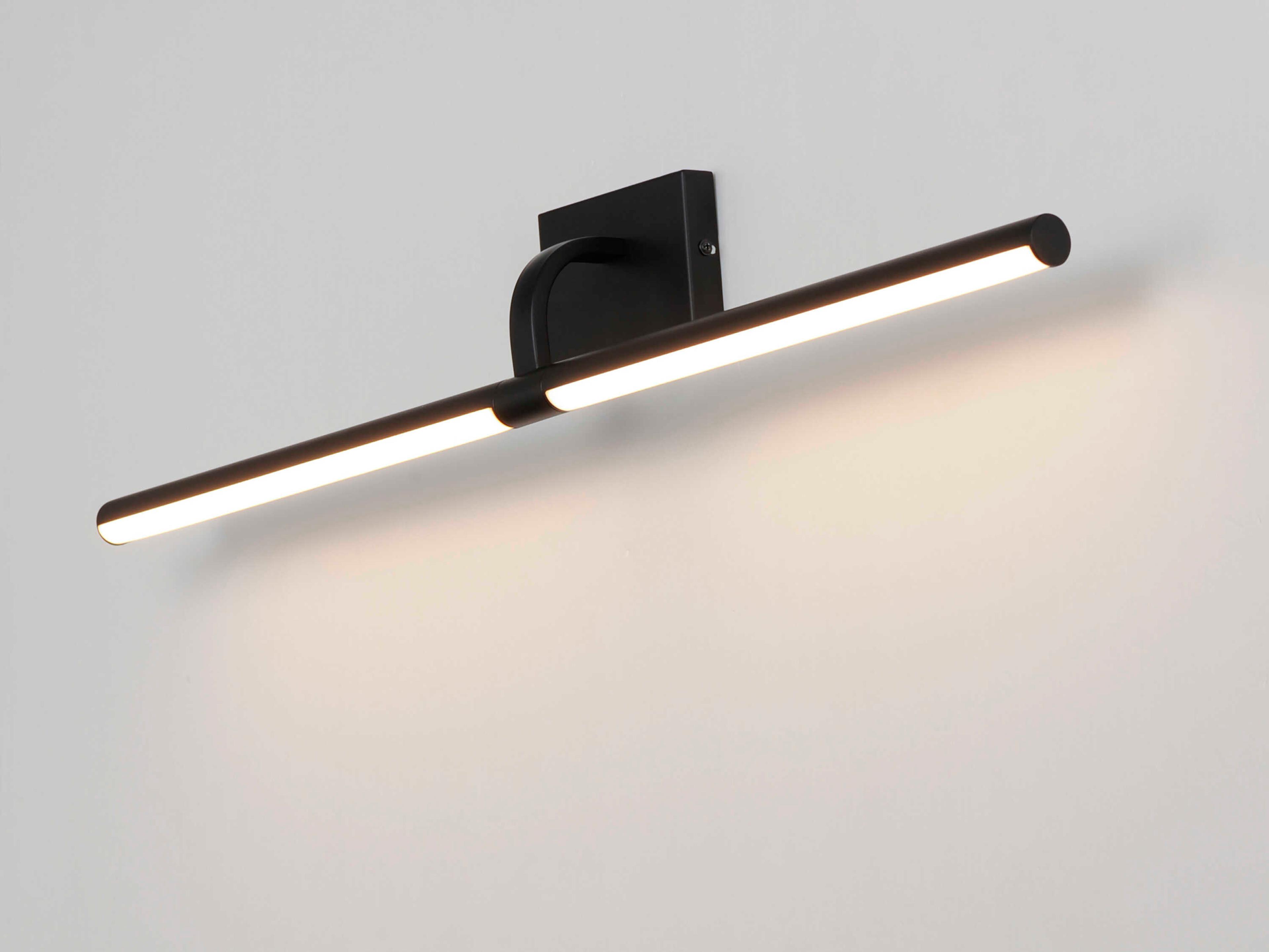 ET2 Mona 1-Light Black LED Picture Light