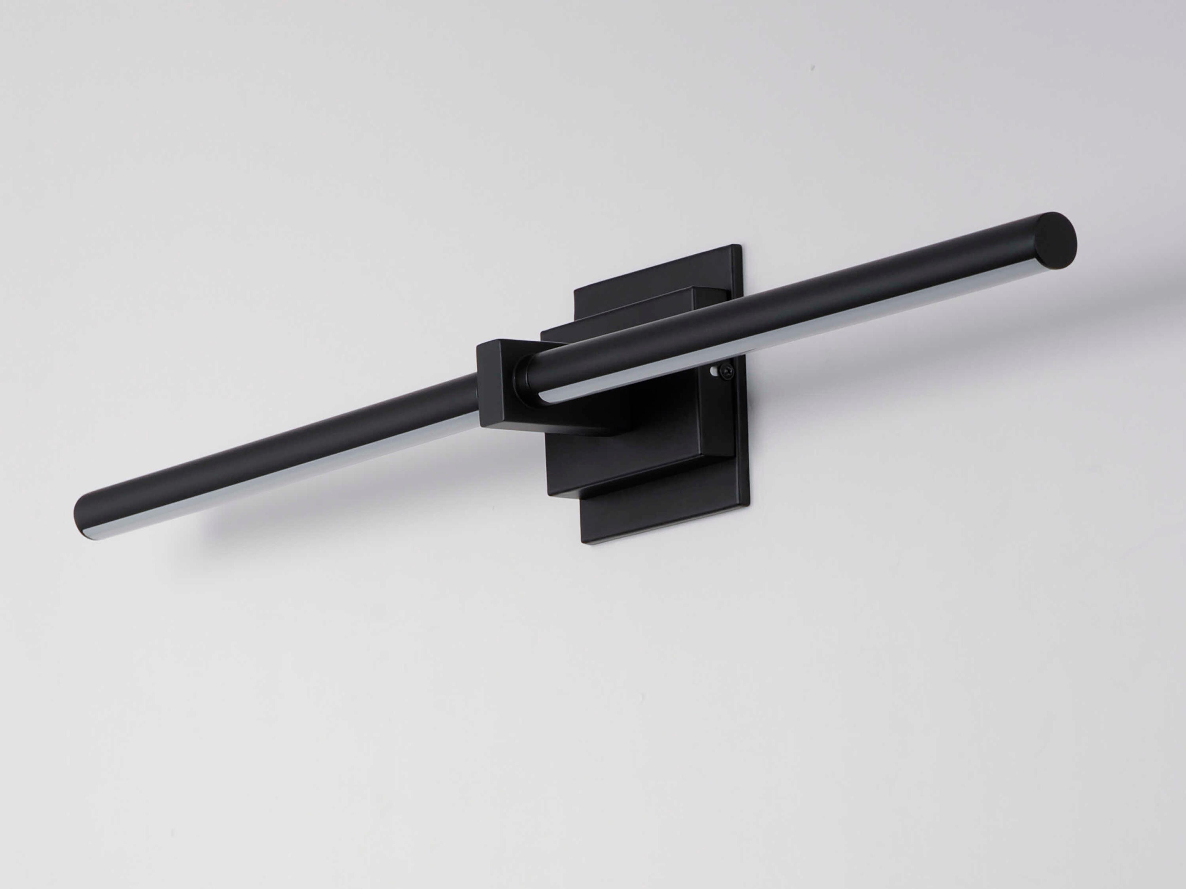 ET2 Dorian 1-Light Black LED Vanity Light