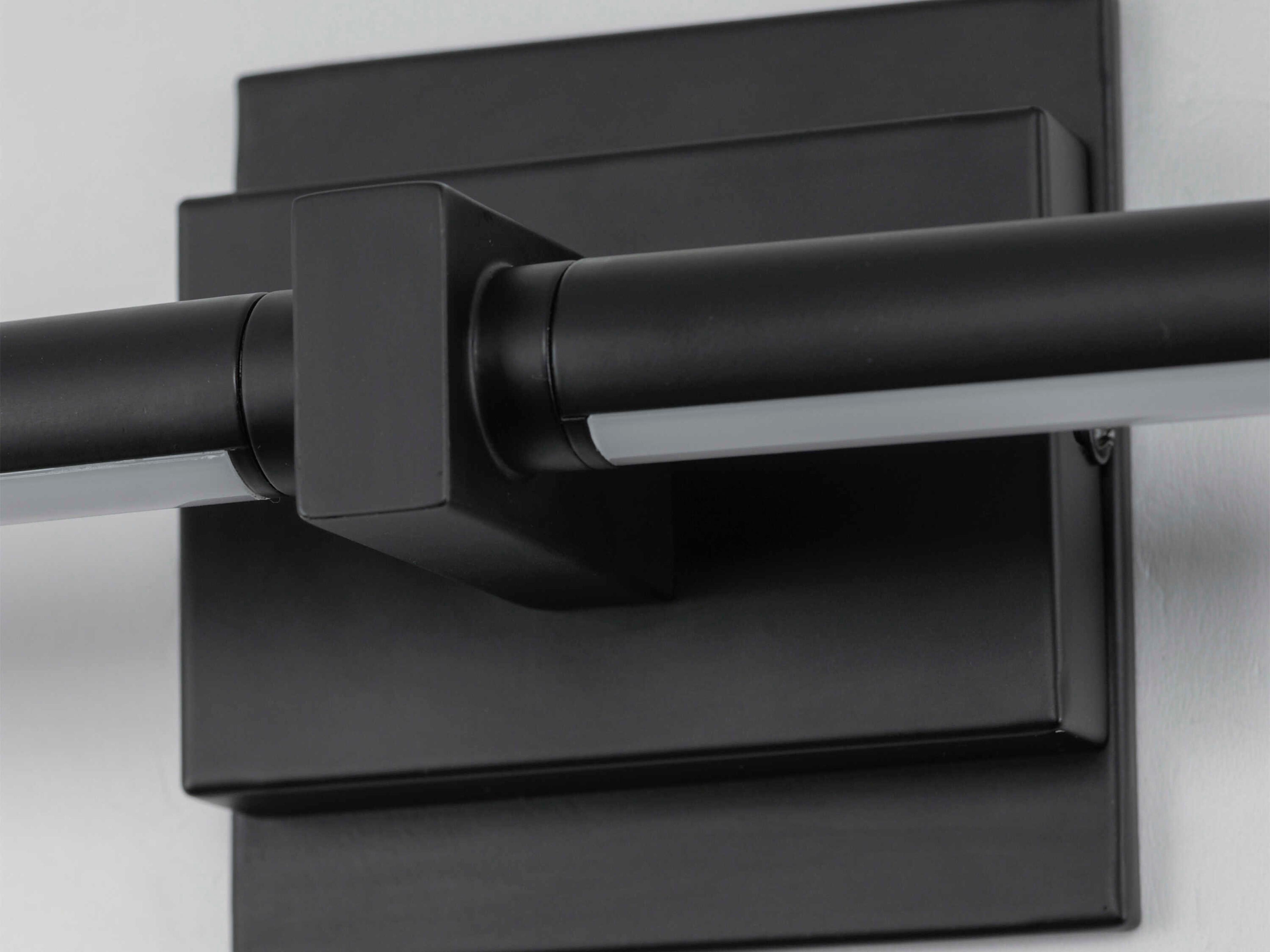 ET2 Dorian 1-Light Black LED Vanity Light