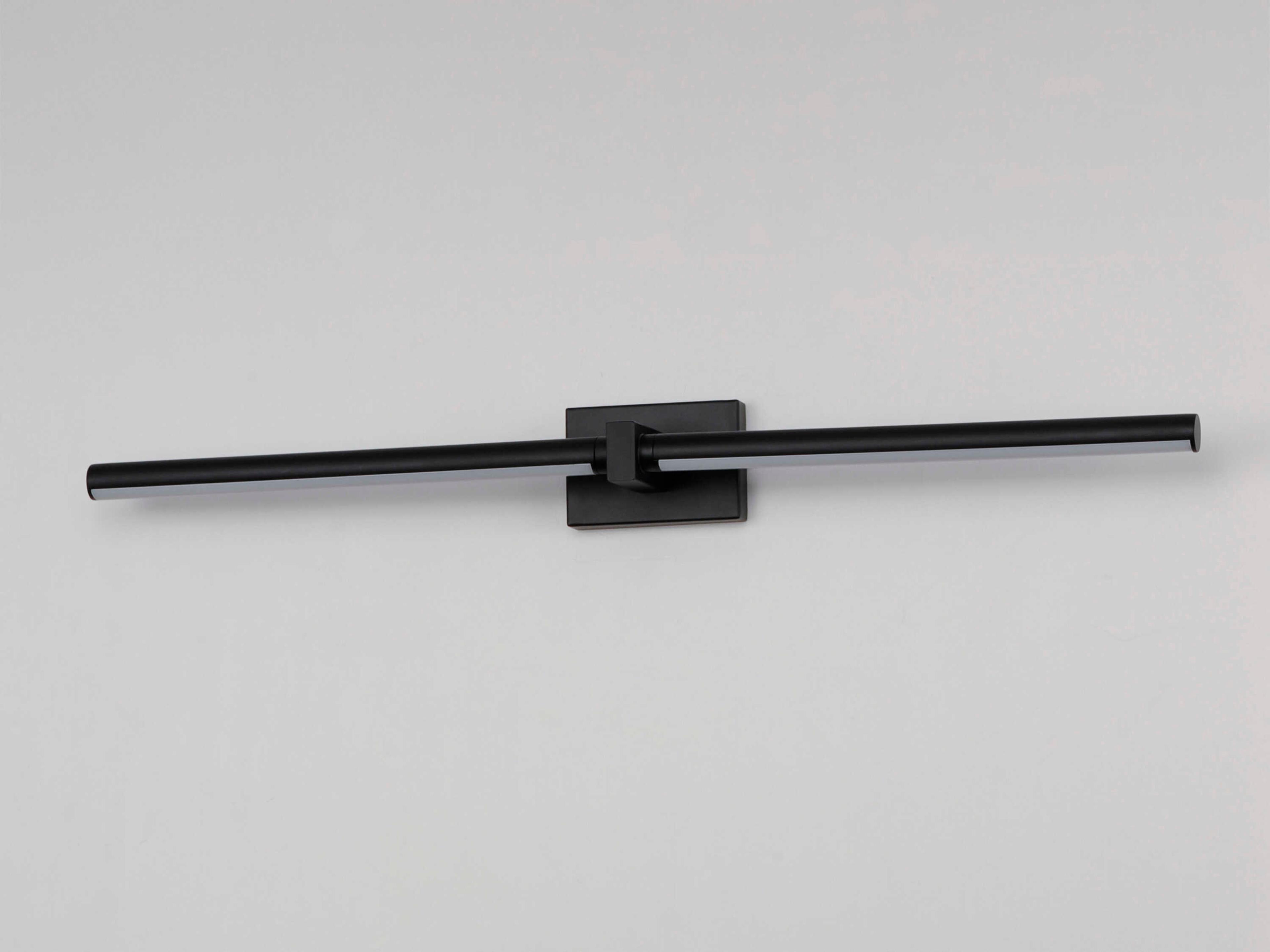 ET2 Dorian 1-Light Black LED Vanity Light