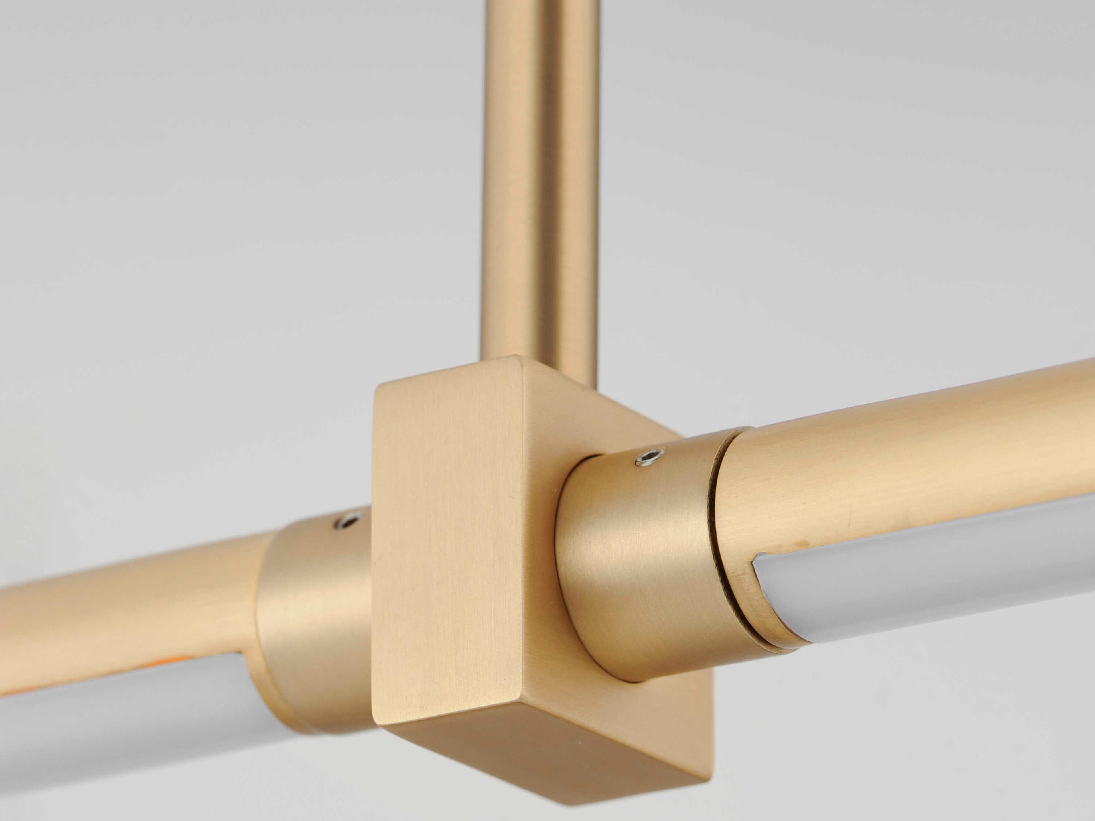 ET2 Dorian 2-Light Gold LED Linear Island Pendant