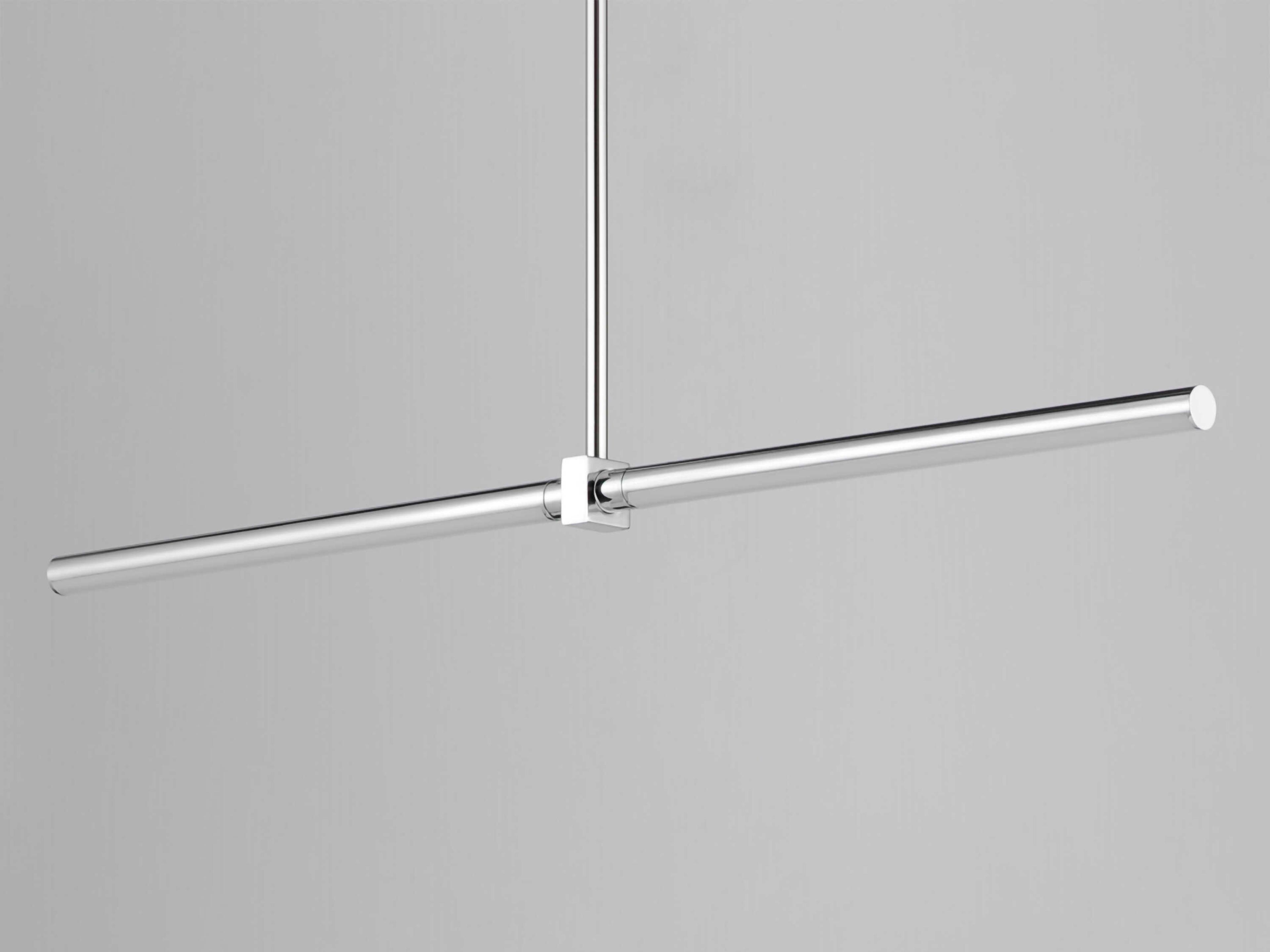 ET2 Dorian 2-Light Polished Chrome LED Linear Island Pendant
