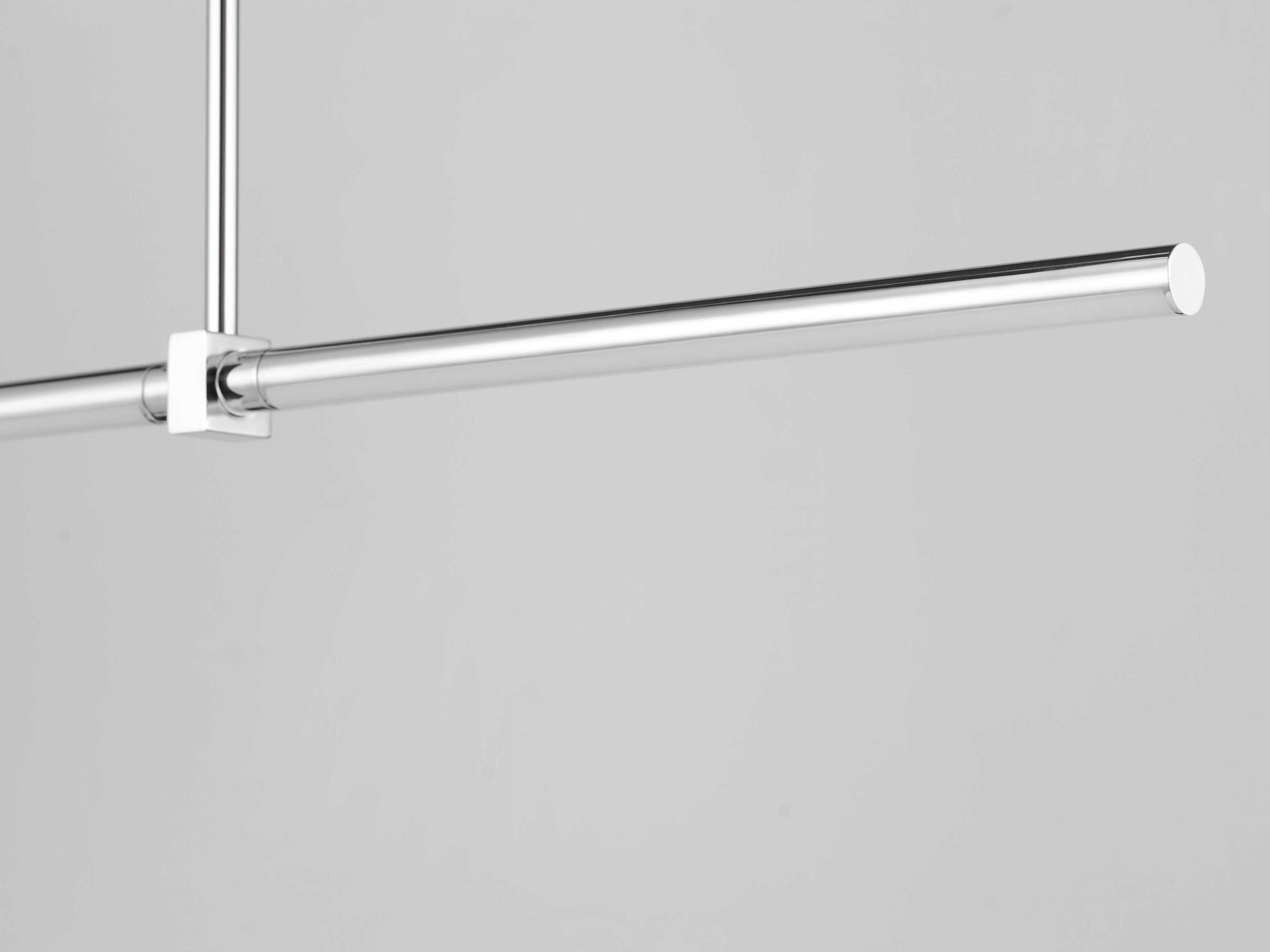 ET2 Dorian 2-Light Polished Chrome LED Linear Island Pendant