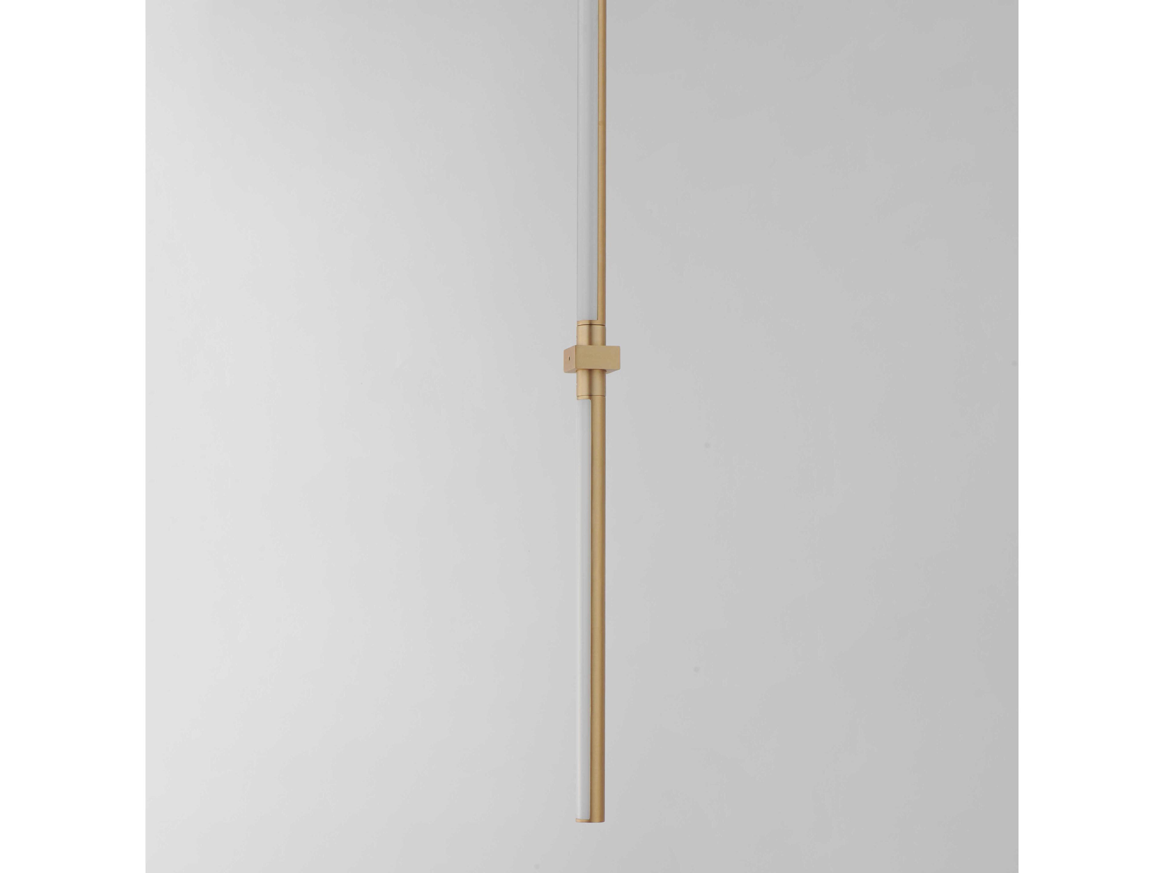 ET2 3-Light Gold LED Linear Mini Pendant