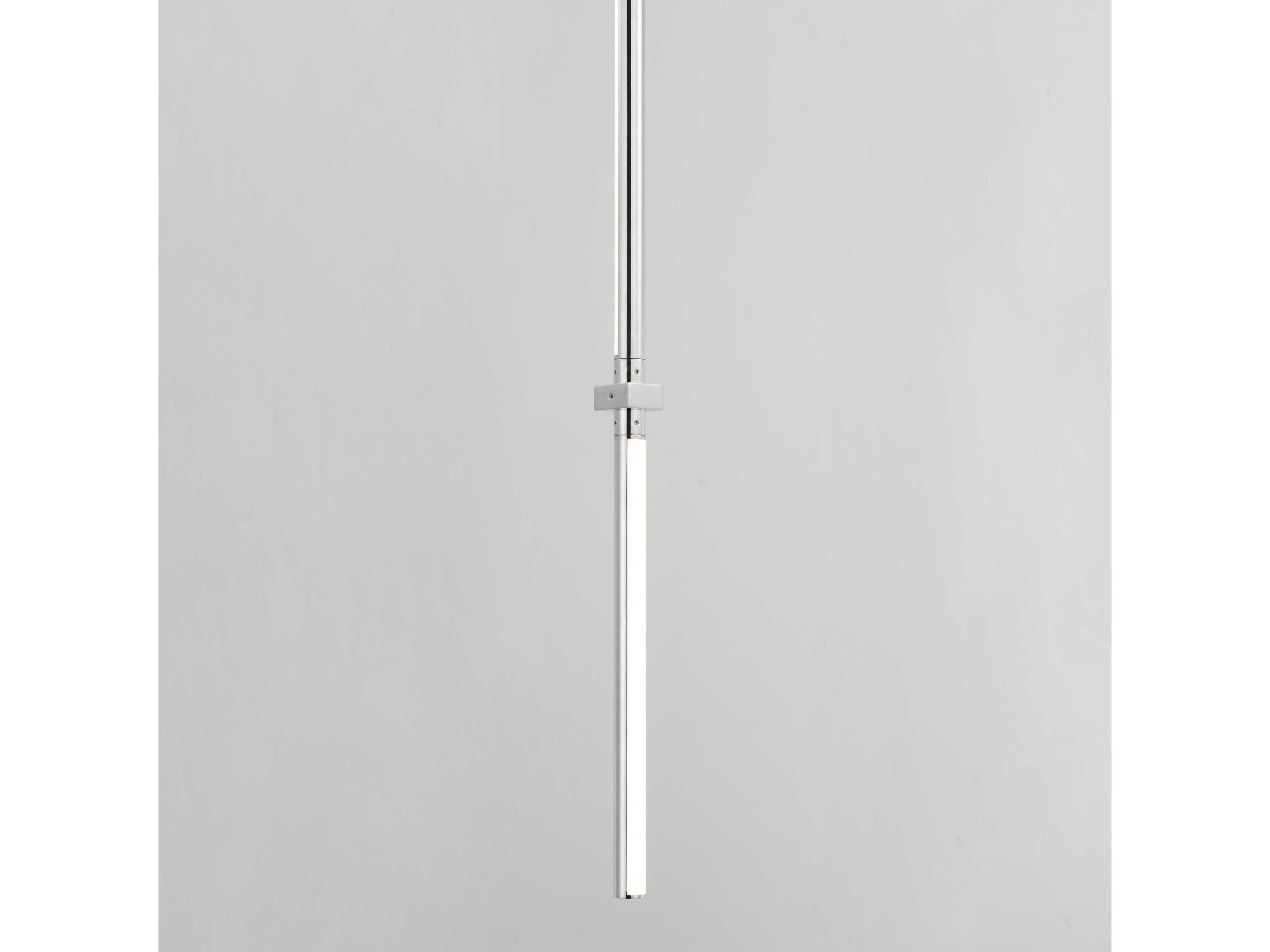 ET2 3-Light Polished Chrome LED Linear Mini Pendant