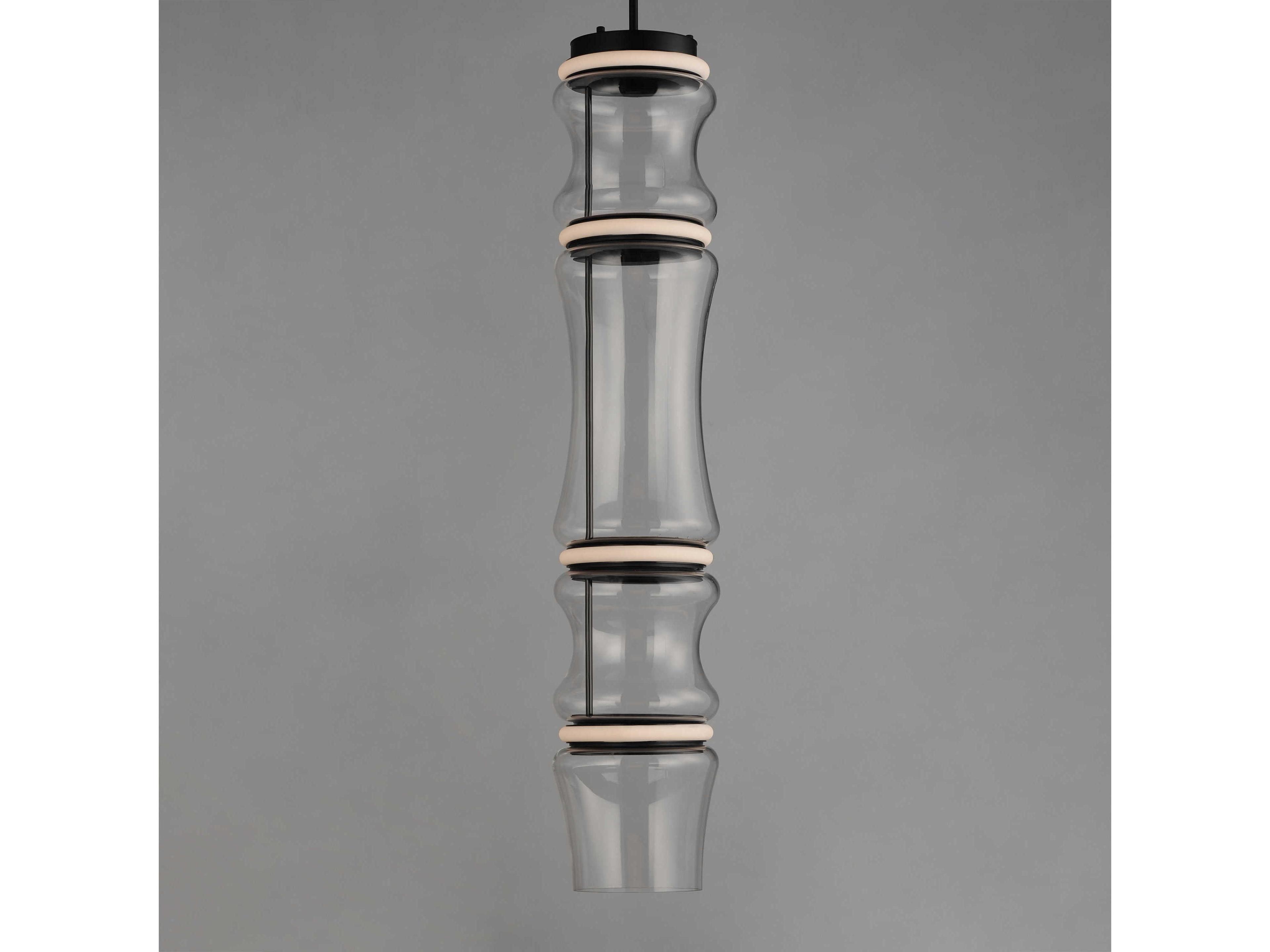 ET2 4-Light Black Cylinder Geometric Mini Pendant