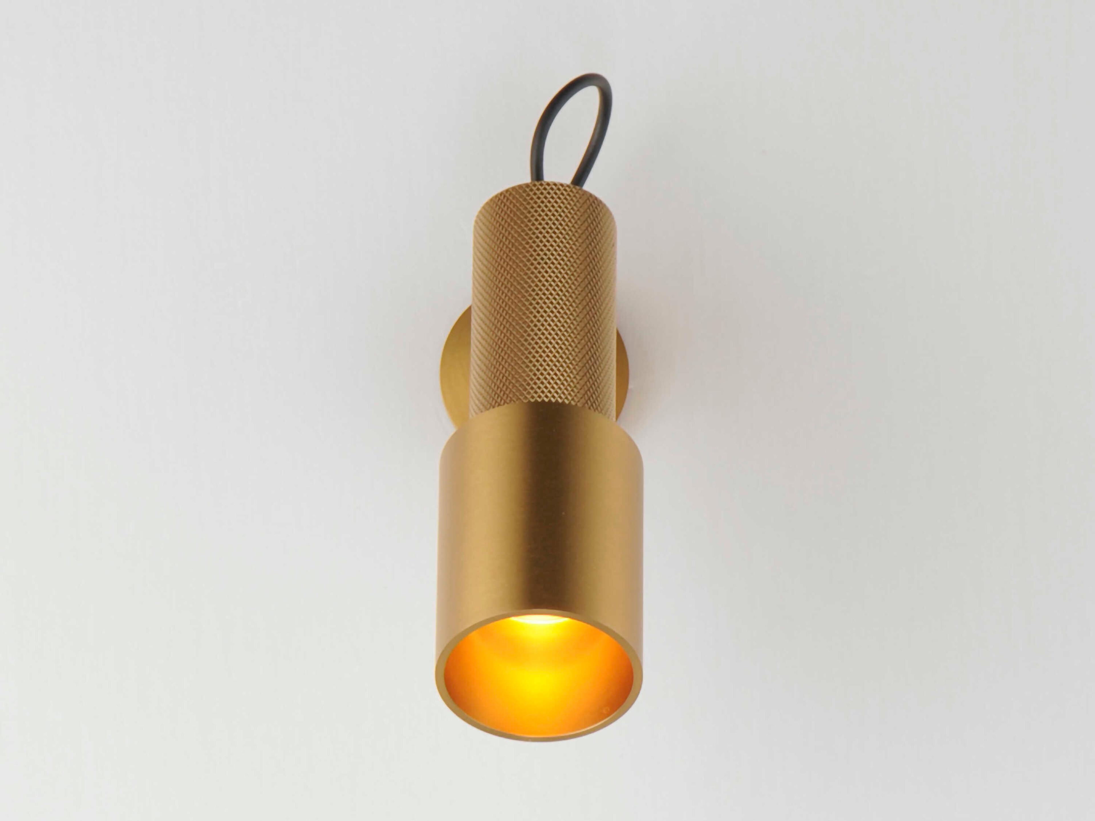 ET2 1-Light Natural Aged Brass Wall Sconce