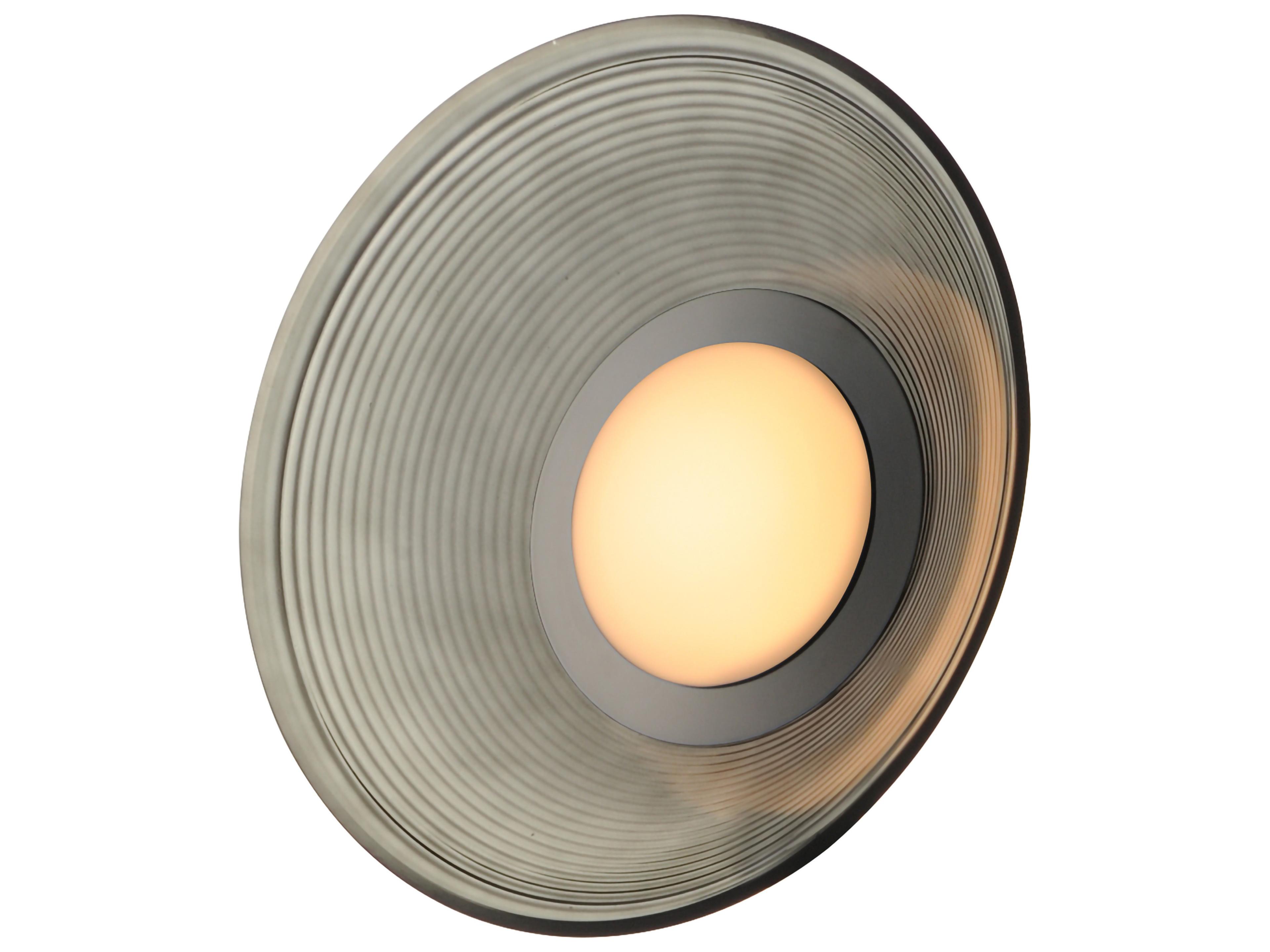 ET2 Jensen 1-Light Black Flush Mount