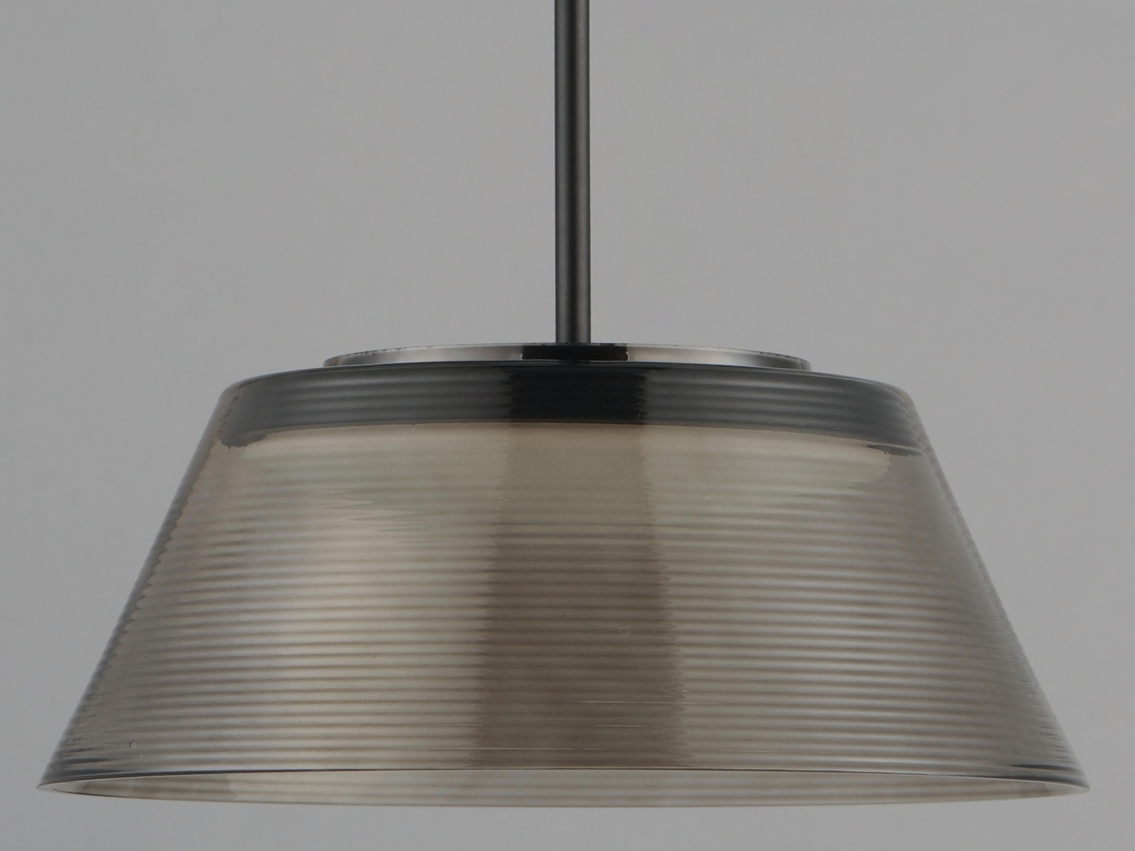 ET2 Jensen 1-Light Black Pendant