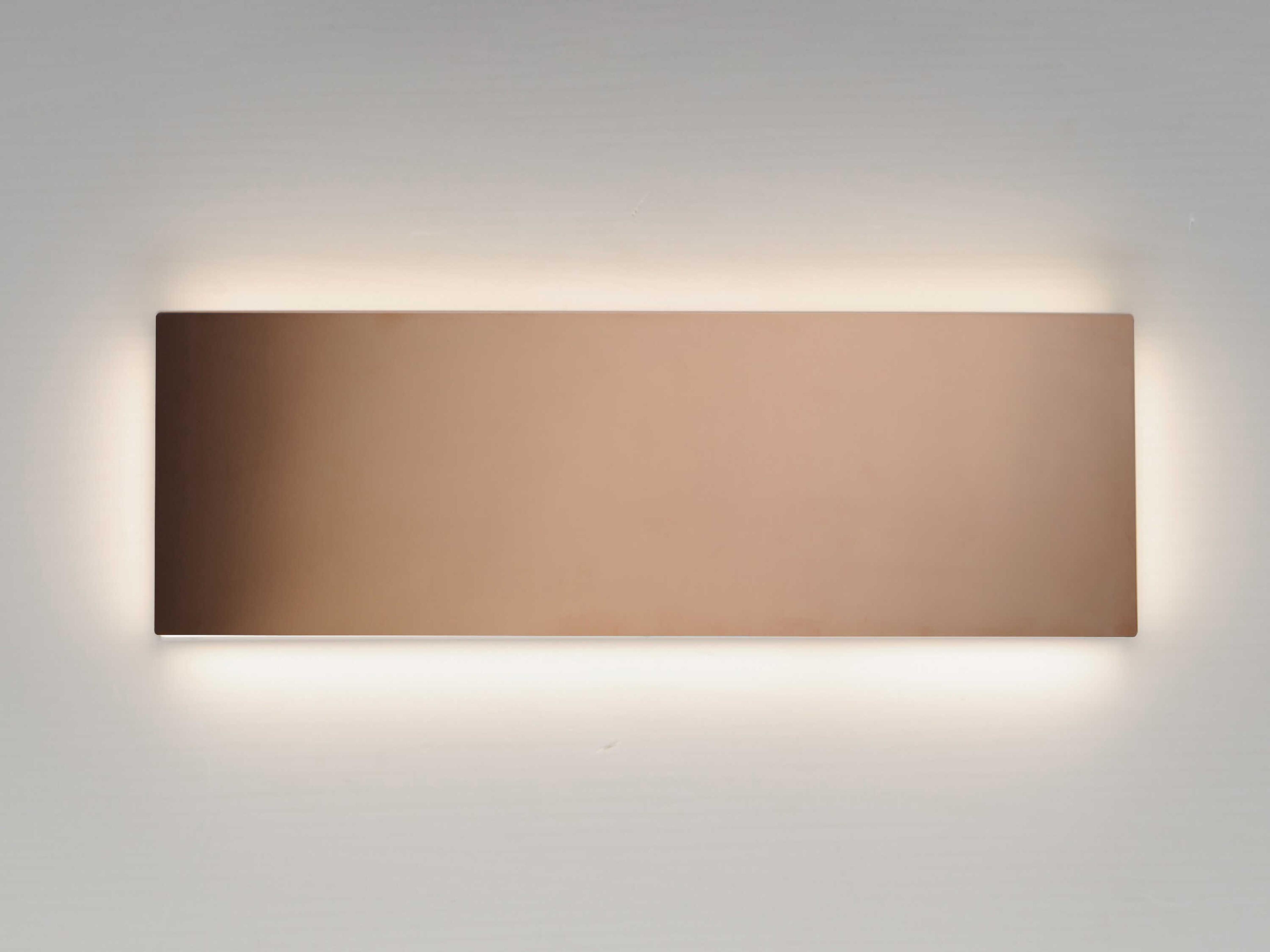 ET2 Embosse 1-Light Polished Bronze LED Vanity Light