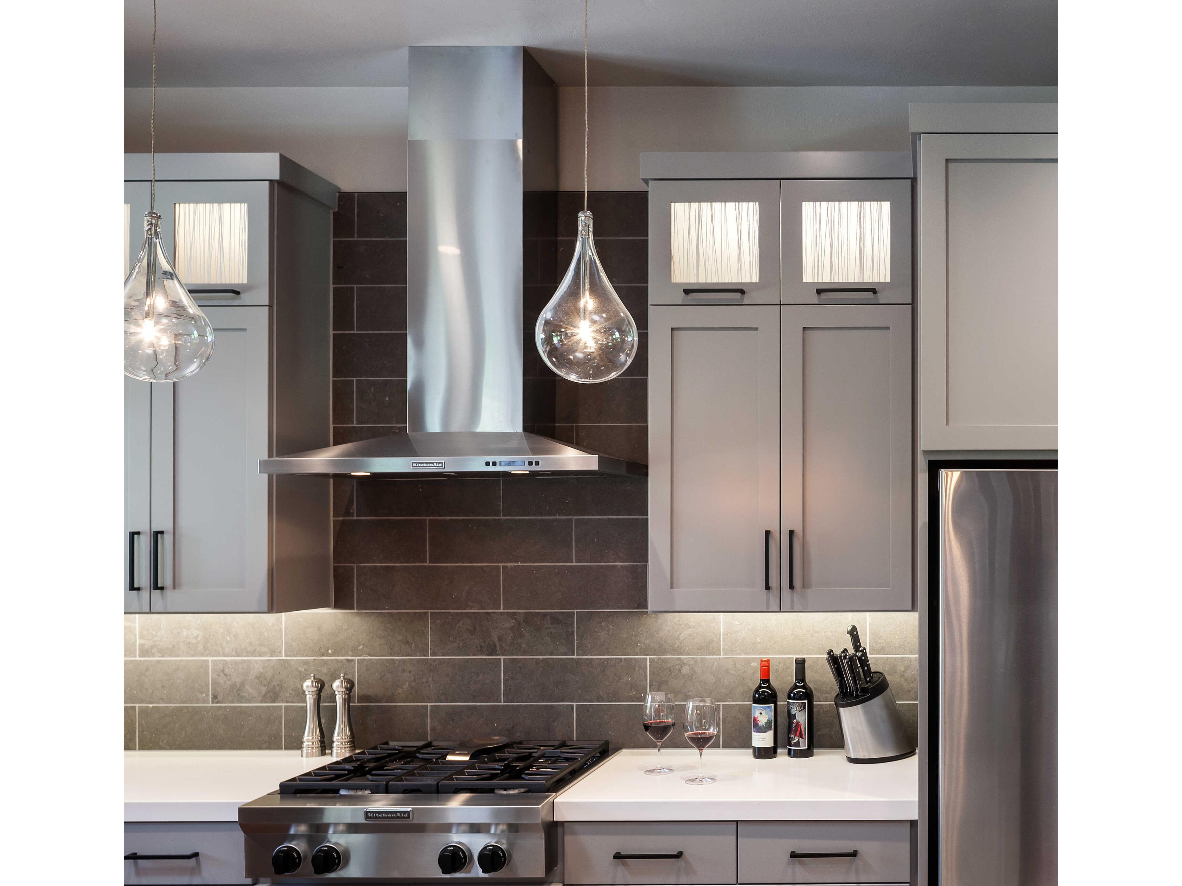 ET2 1-Light Polished Chrome Glass Mini Pendant