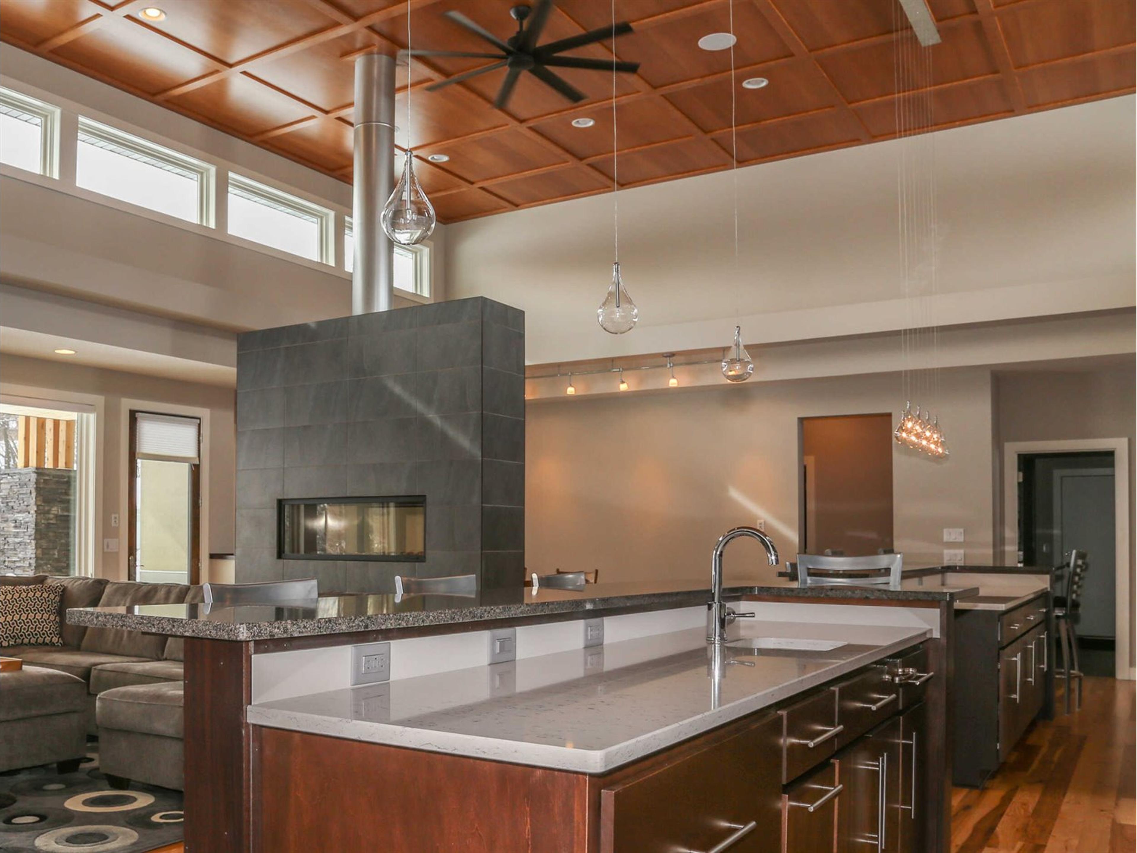 ET2 1-Light Polished Chrome Glass LED Mini Pendant