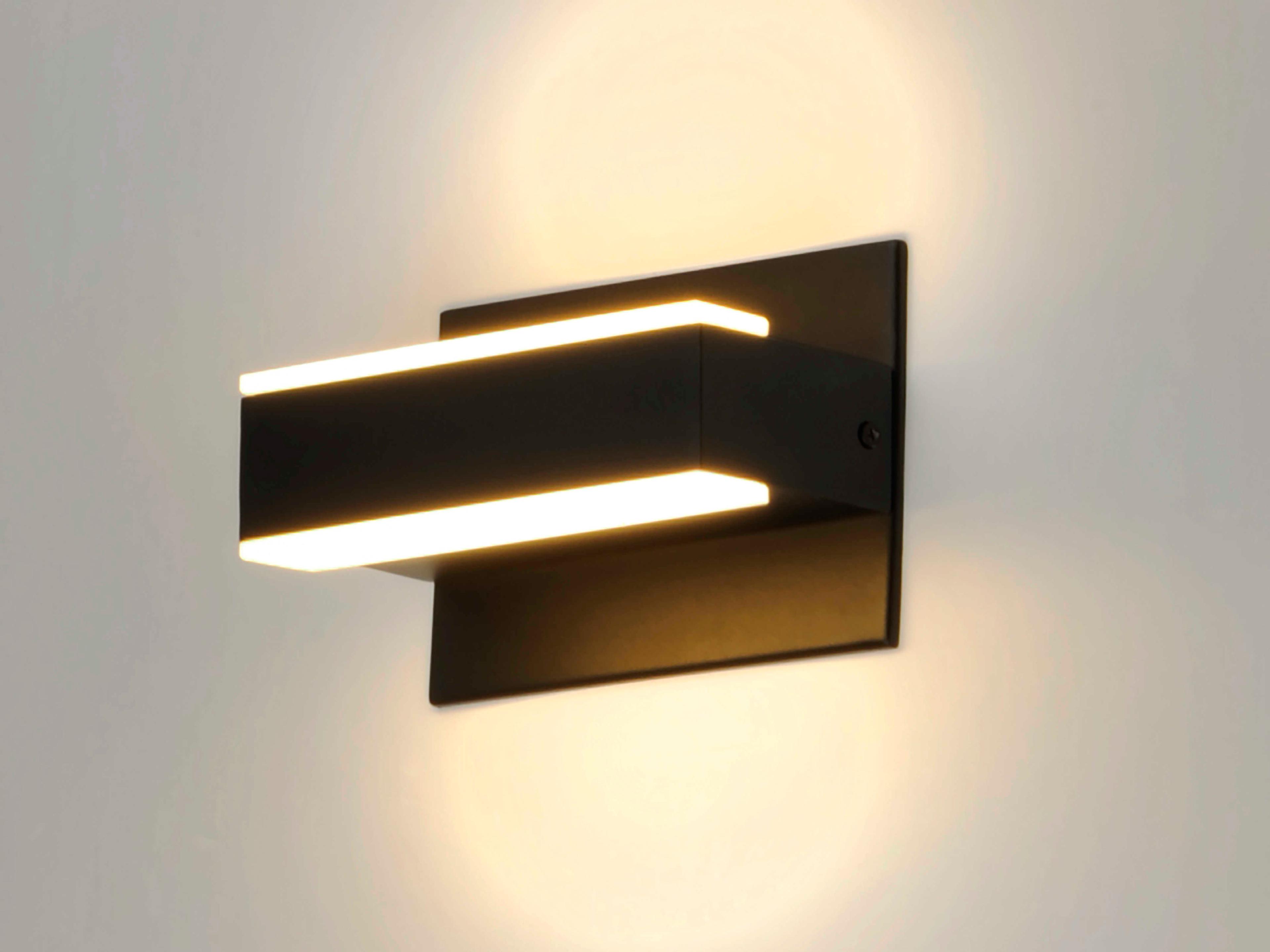 ET2 5-Light Black LED Wall Sconce