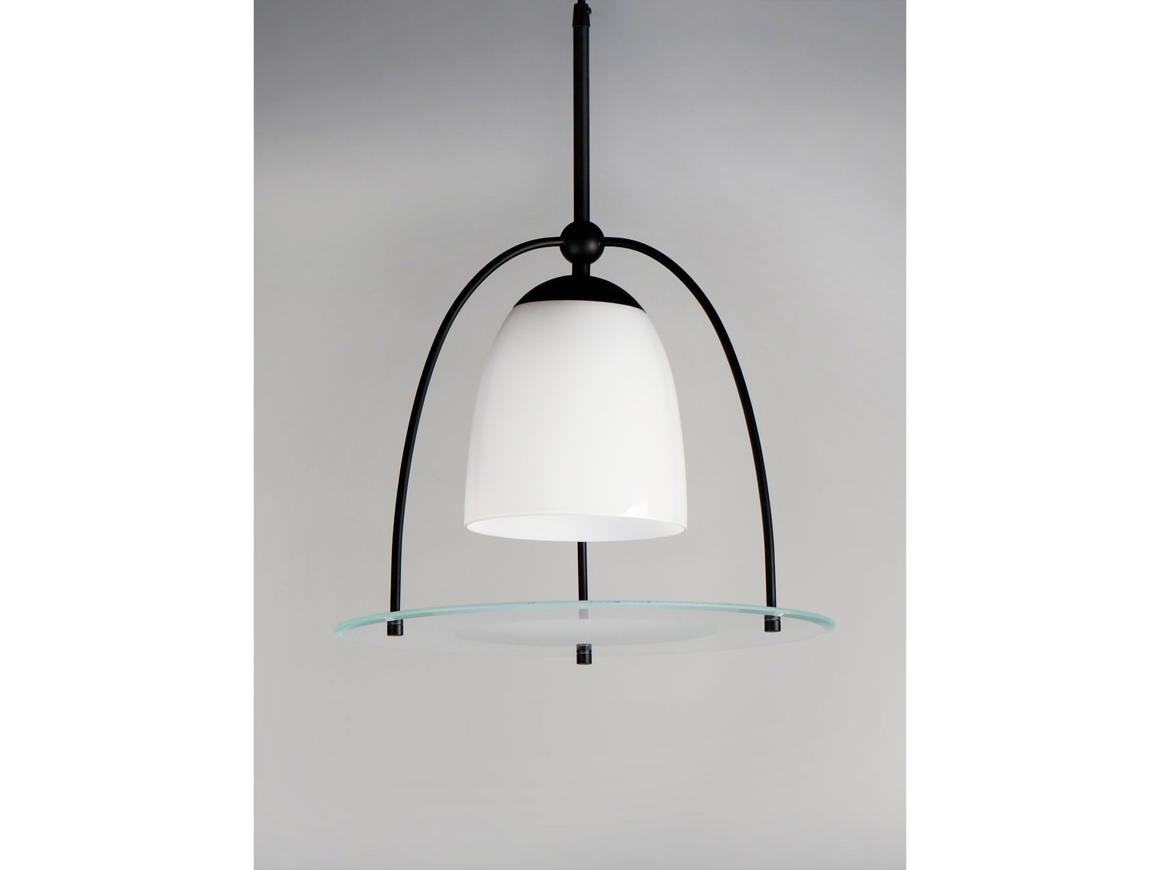 ET2 Focal Point 1-Light Black LED Bell Pendant