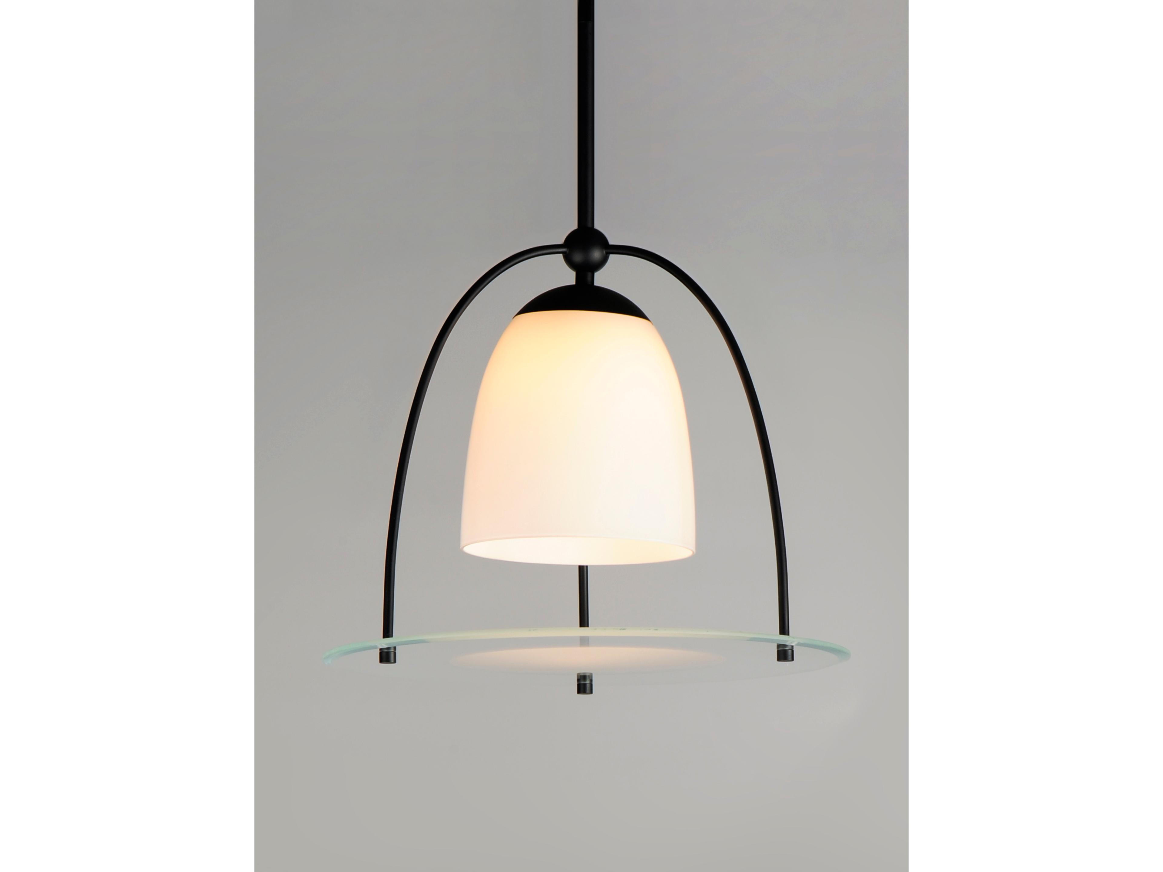 ET2 Focal Point 1-Light Black LED Bell Pendant
