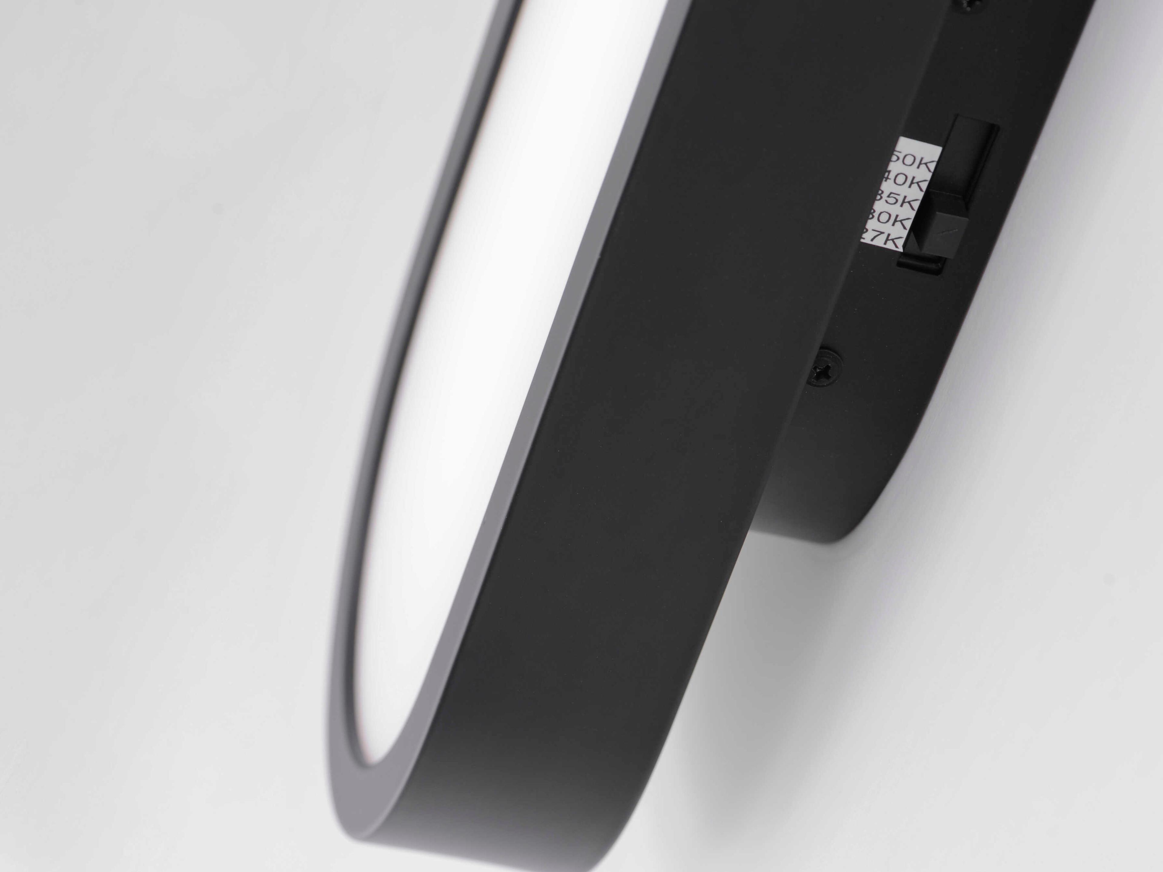 ET2 Latitude 1-Light Black LED Vanity Light